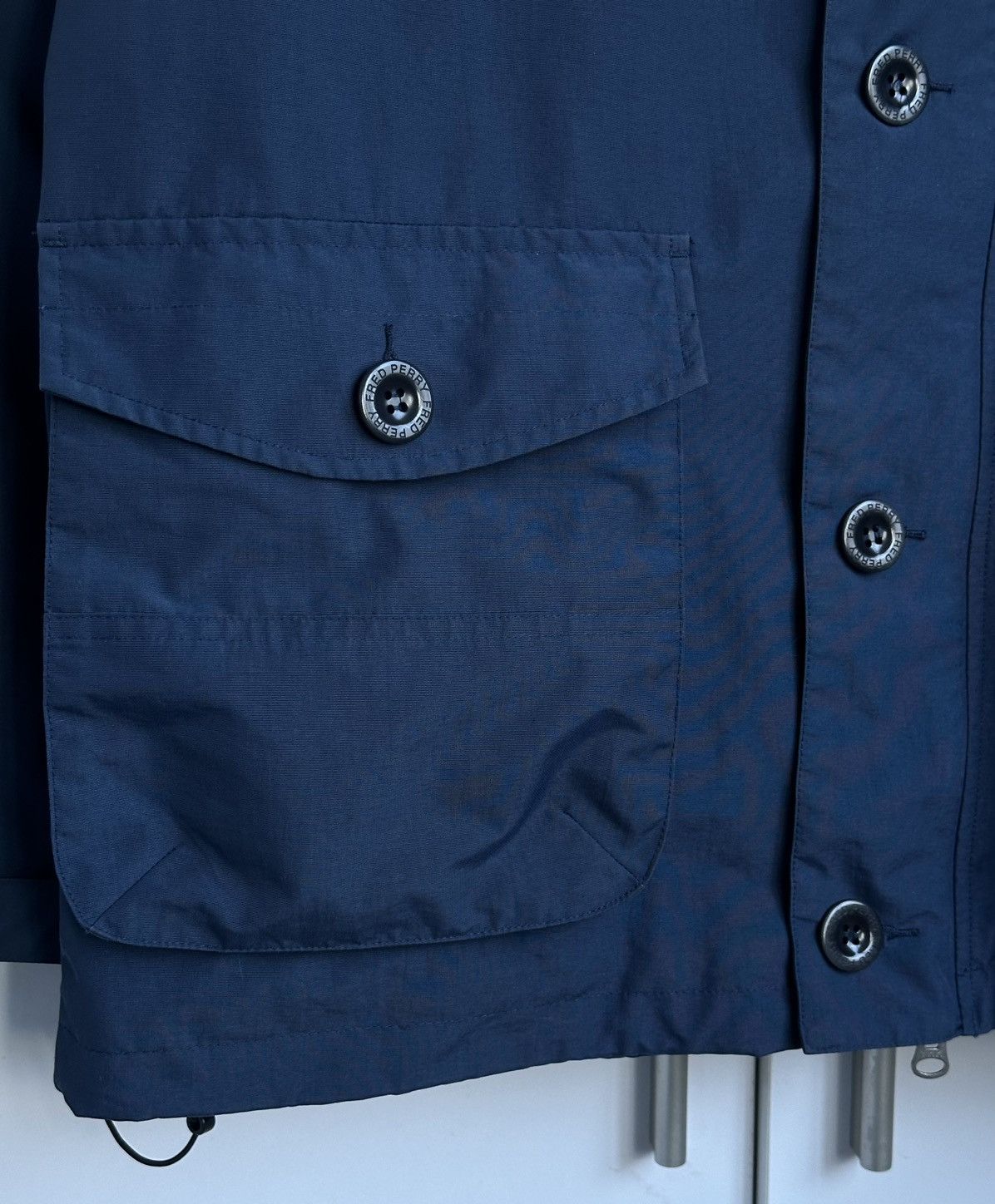Fred Perry FRED PERRY Men Hooded Water Resist Parka Coat Jacket Size L Size US L / EU 52-54 / 3 - 9 Thumbnail