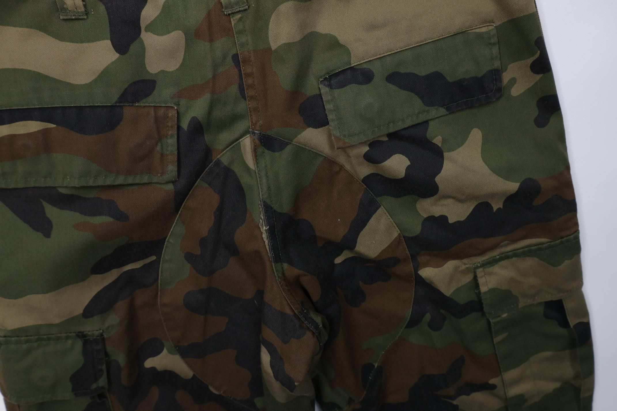 Vintage Vintage 90s Streetwear Double Knee Camouflage Cargo Pants Size US 32 / EU 48 - 13 Thumbnail