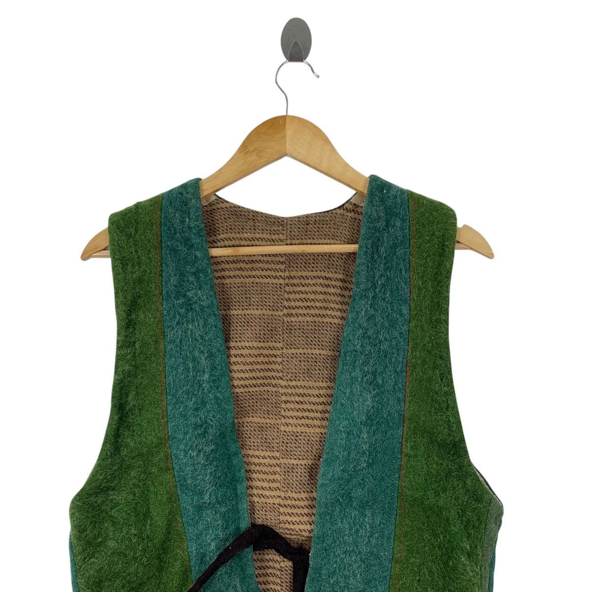 Vintage Vintage JAPAN HANDMADE UPCYCLED Patchwork Reversible Vest Size US S / EU 44-46 / 1 - 2 Thumbnail