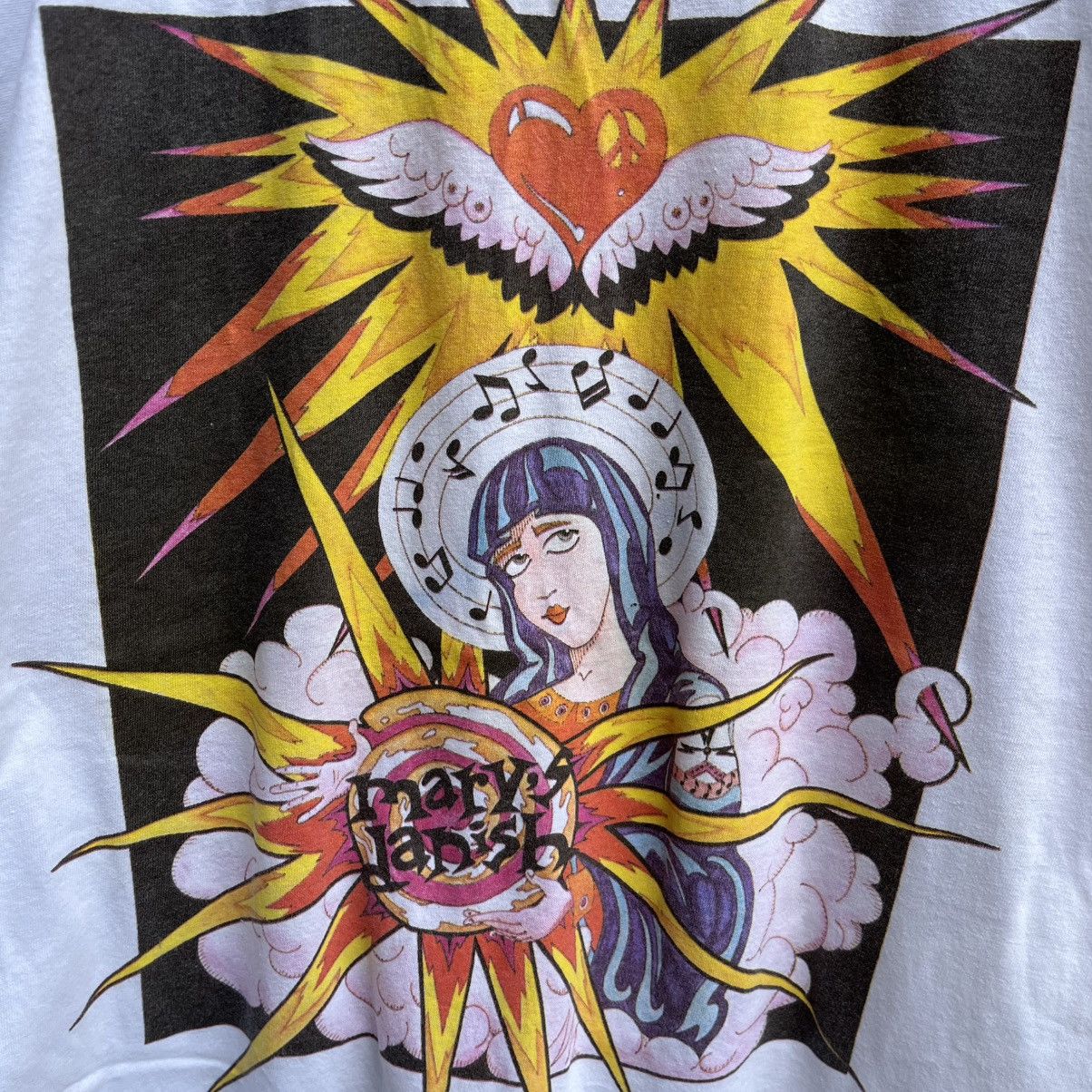 Band Tees Vintage rare 80s MARYS DANISH band tee alternative rock Size US M / EU 48-50 / 2 - 4 Thumbnail
