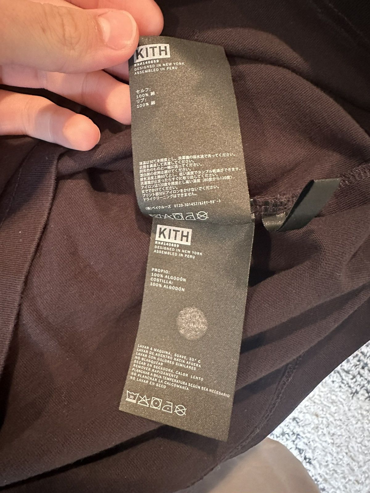 Kith Kith Globe Tee Black XS Size US XS / EU 42 / 0 - 3 Thumbnail