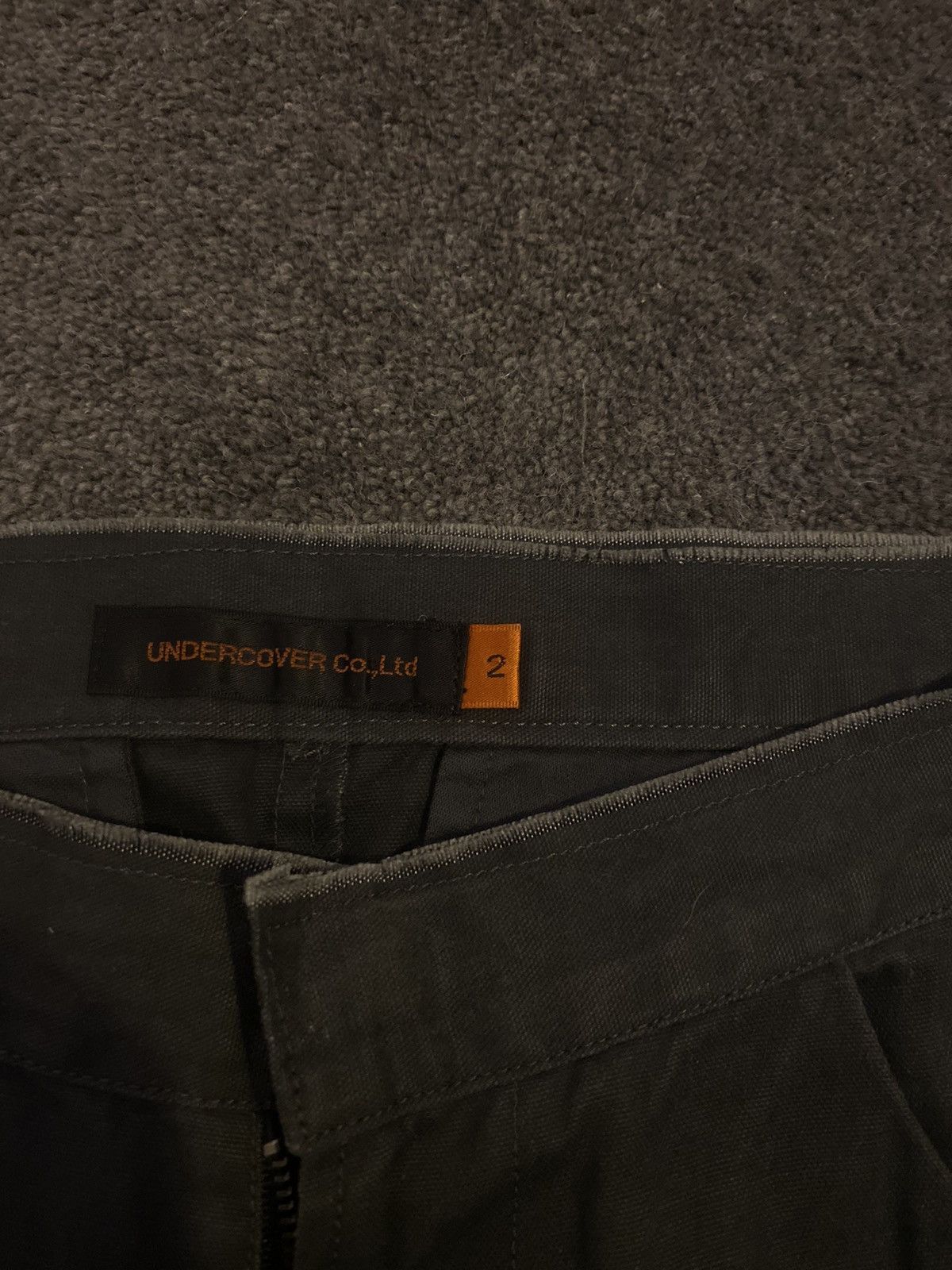 Undercover SS03 Undercover raw hem lightning bolt trousers Size US 29 - 4 Thumbnail