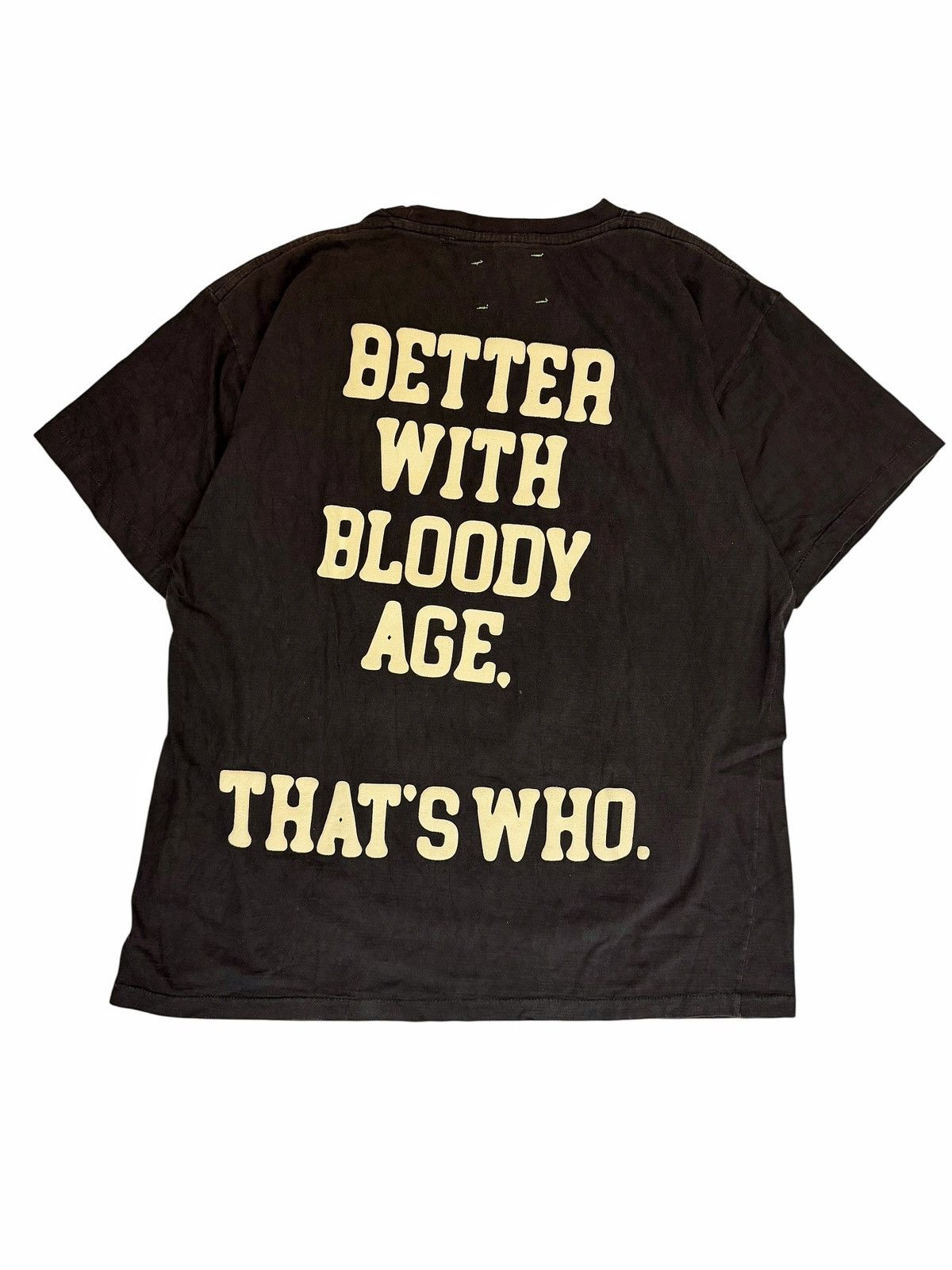 Better With Age Who? Punk Upcycled Vintage Shirt Size US XL / EU 56 / 4 - 2 Thumbnail