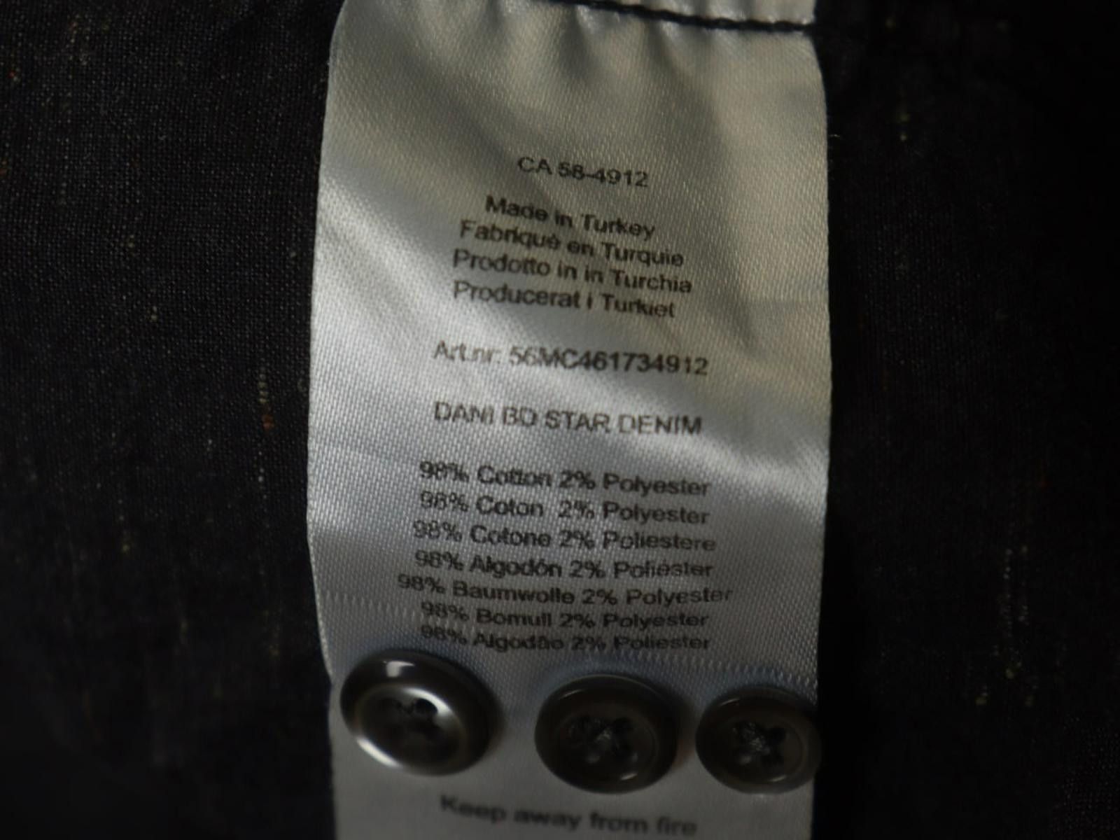 J.Lindeberg J.Lindeberg Black Cotton Collared Slim Fit Shirt Size S Size US S / EU 44-46 / 1 - 10 Thumbnail