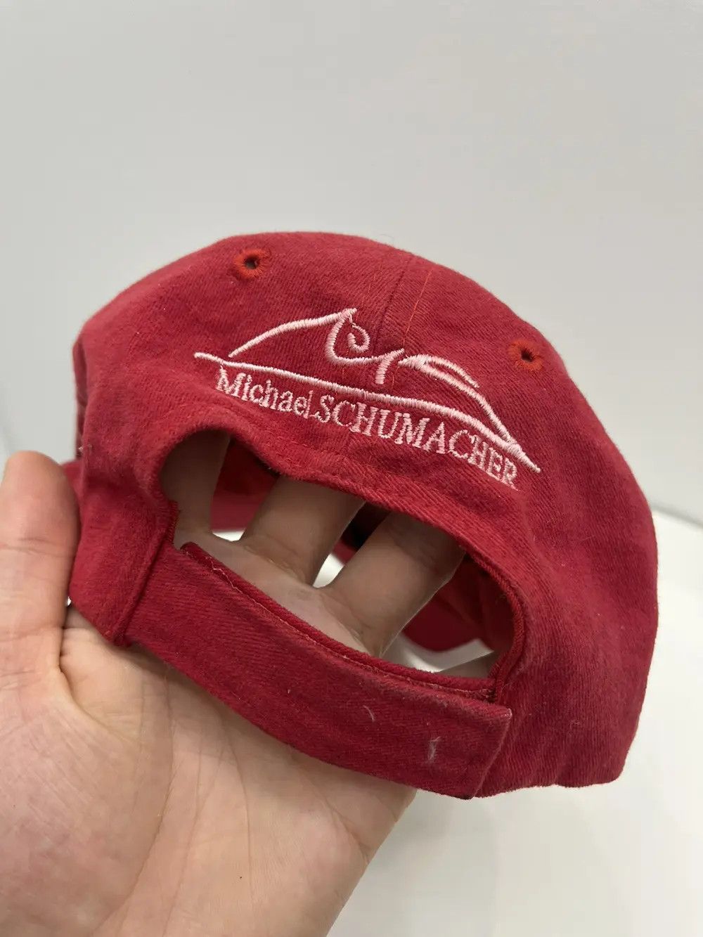 Ferrari Vintage Michael Schumacher 2000 World Champion Ferrari Cap Size ONE SIZE - 3 Thumbnail