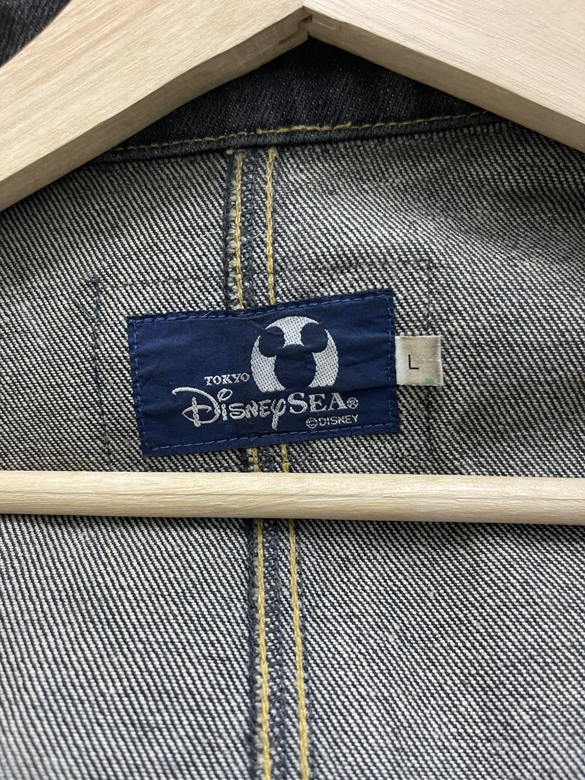 Disney Vintage Steamboat Willie Washed Denim Jacket Size US L / EU 52-54 / 3 - 13 Thumbnail
