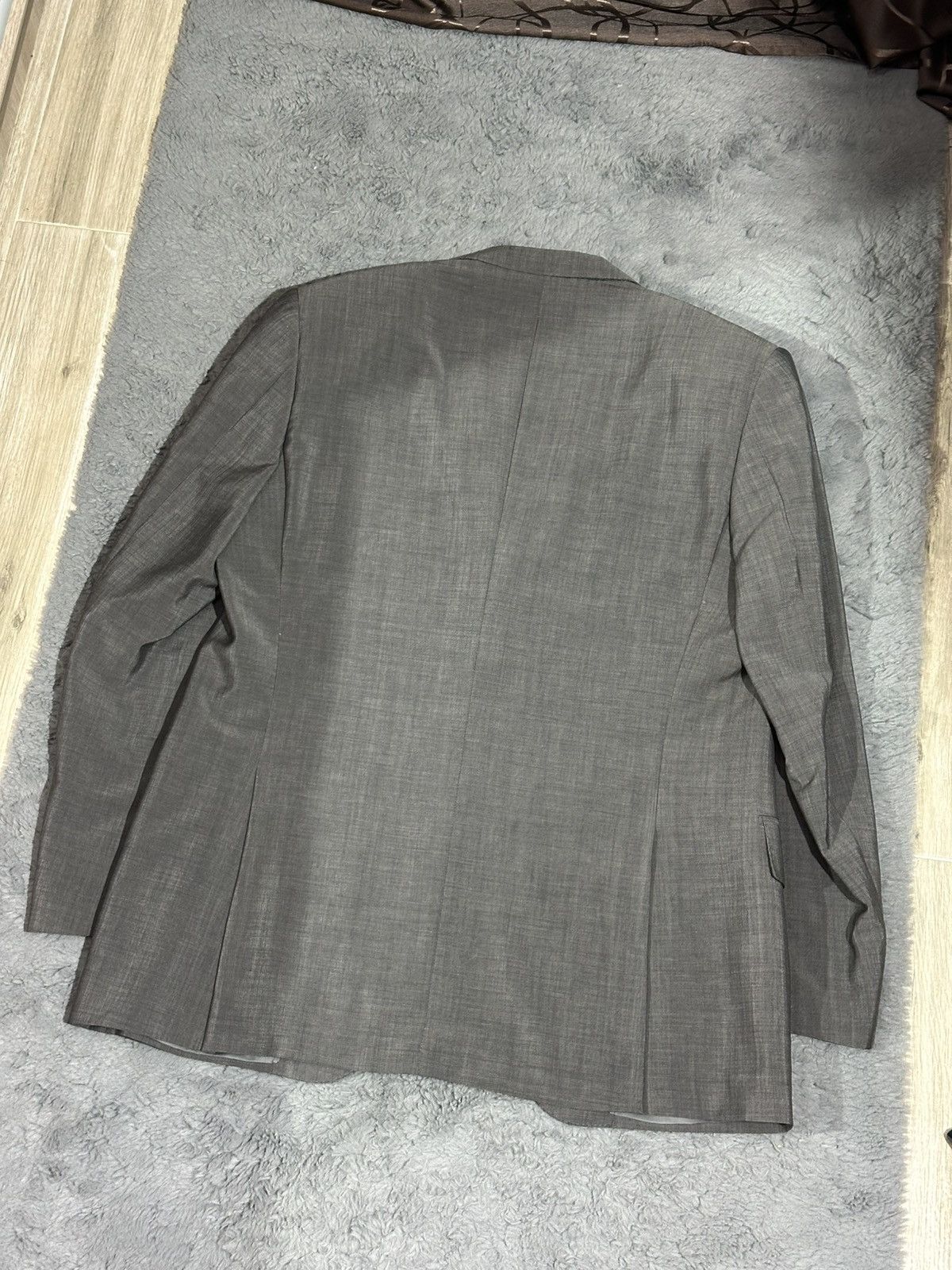Corneliani Vintage Corneliani Grey Pinstripe Suit Size 52R - 9 Thumbnail