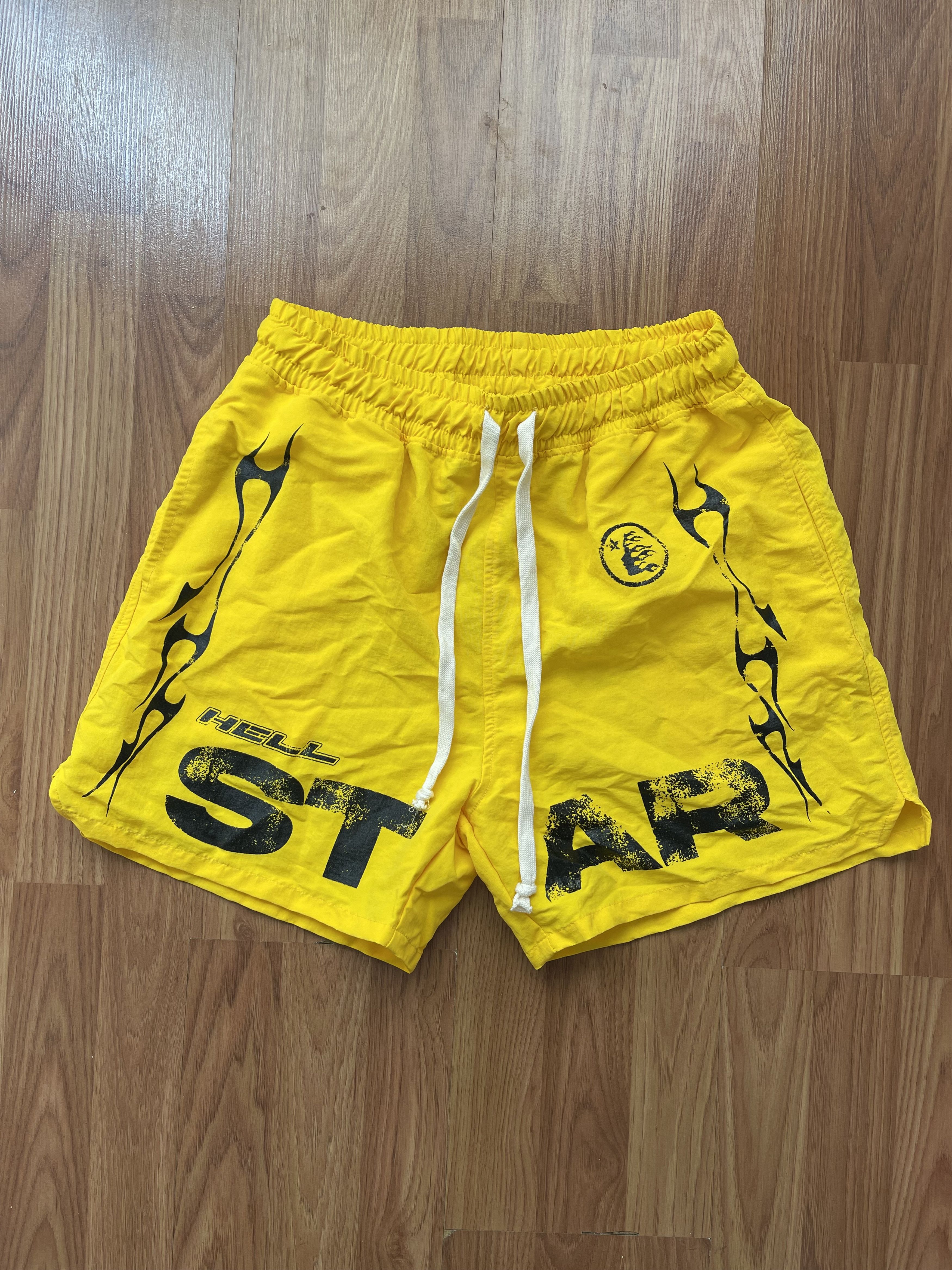 【HELLSTAR】SWEATS HALF PANTS / size L HELLSTAR】SWEATS HALF PANTS / size L Hellstar sweat shorts - Gem