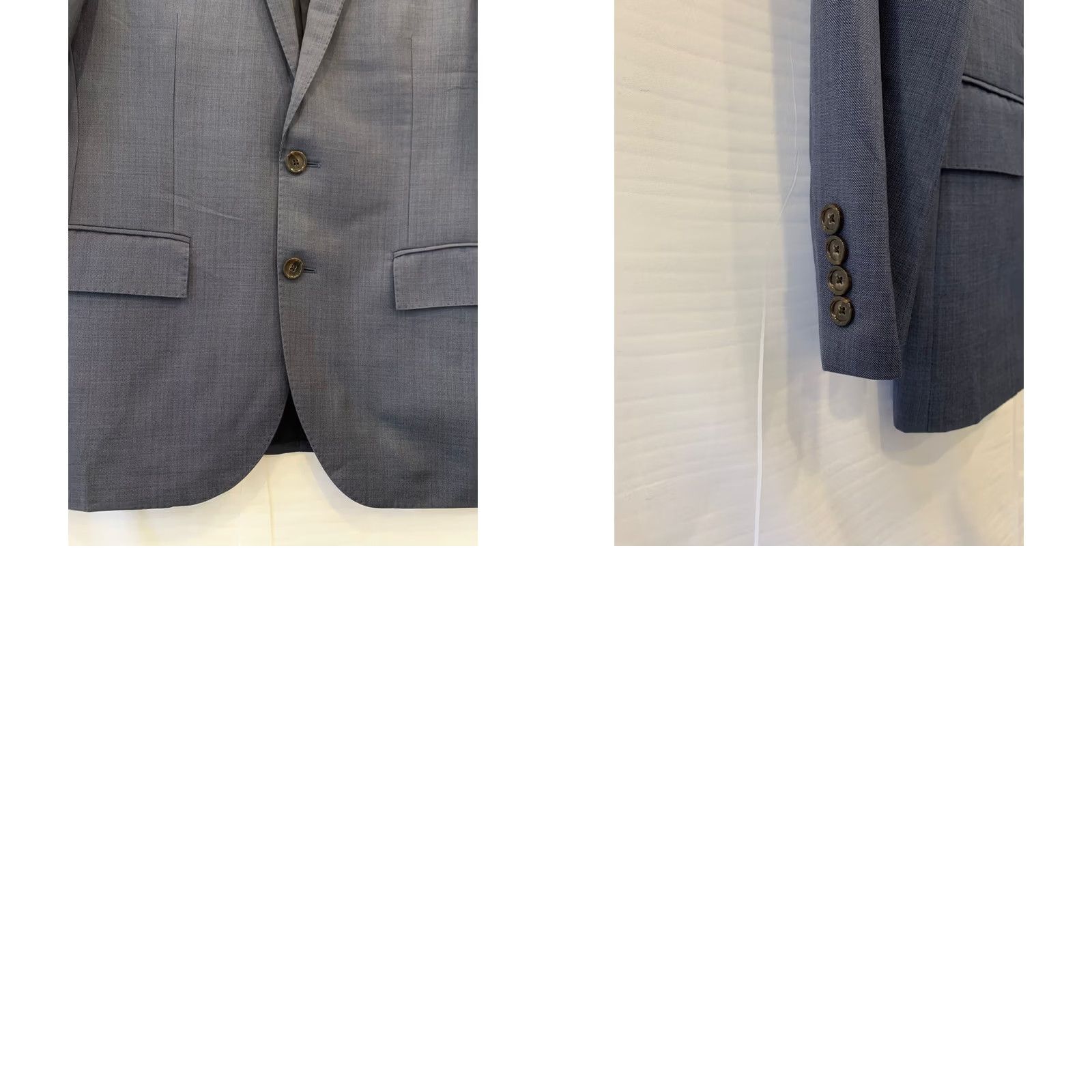 J.Crew J.Crew Ludlow Blazer 38S Men Blue Italian Tollegno 1900 Slim Two-Button Blazer Jacket Size 38R - 10 Thumbnail