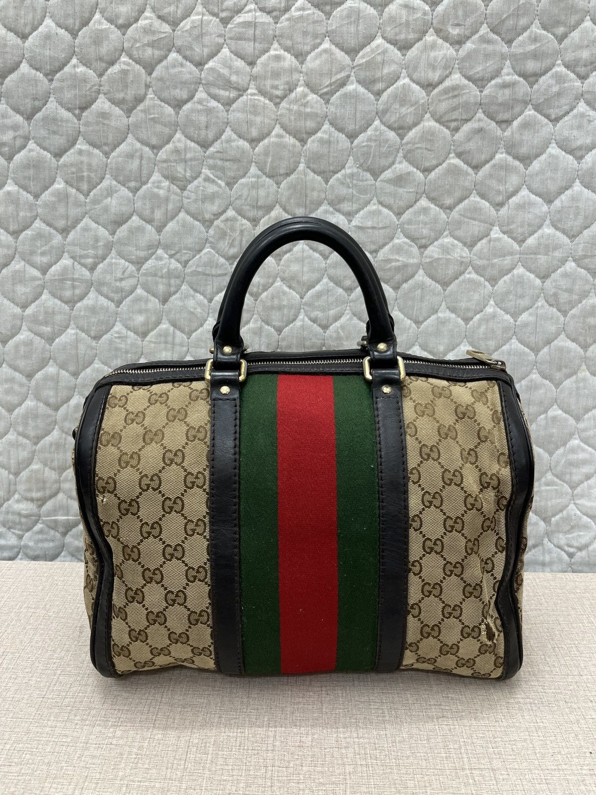 Gucci 🔥🔥🔥STEALS GUCCI BOSTON BAG Size ONE SIZE - 2 Thumbnail