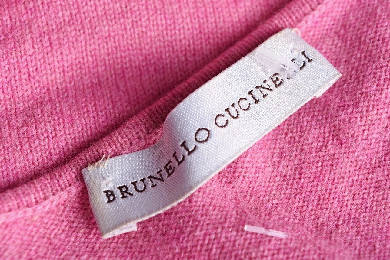 Brunello Cucinelli Brunello Cucinelli Cashmere Blend Short Sleeve Knit Sweater Size M / US 6-8 / IT 42-44 - 3 Thumbnail
