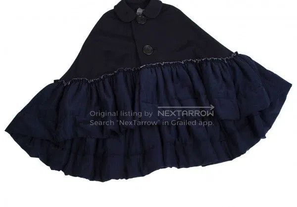 Comme des Garcons Comme Des Garcons Navy Retro Big Button Jacket Size S / US 4 / IT 40 - 6 Thumbnail