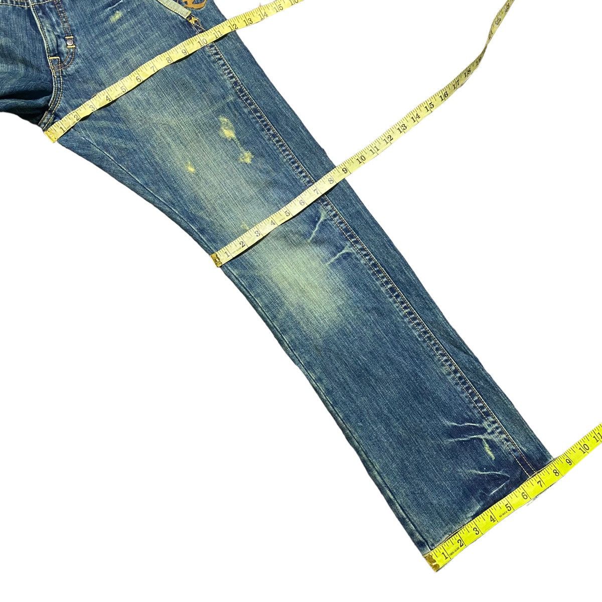 Tribal Streetwear Vintage Tribal Streetwear Embroidery Denim Jeans Size US 31 - 18 Thumbnail