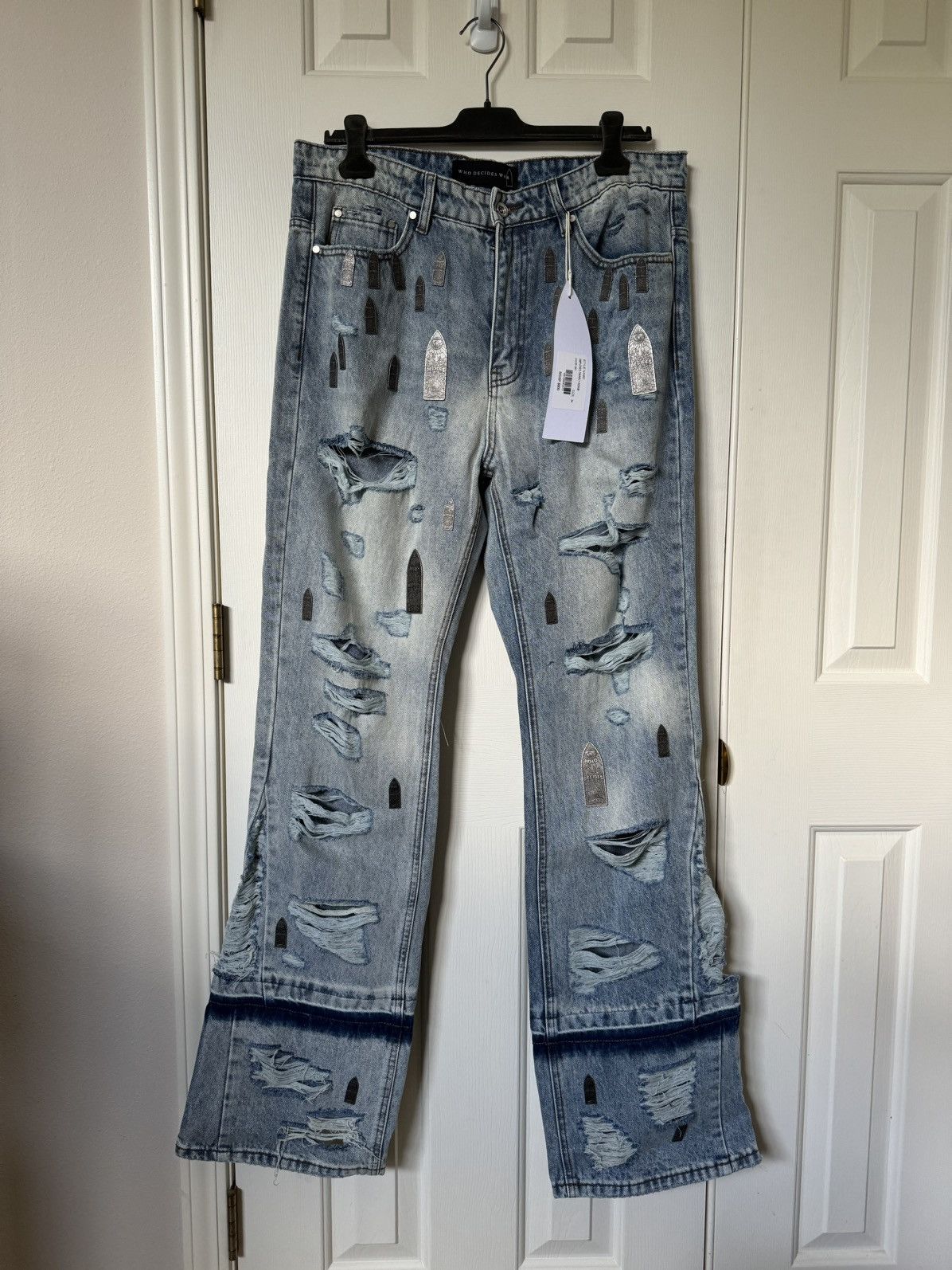 Who Decides War Who Decides War Amplified Gnarly Denim Jeans Size US 32 / EU 48 - 1 Thumbnail