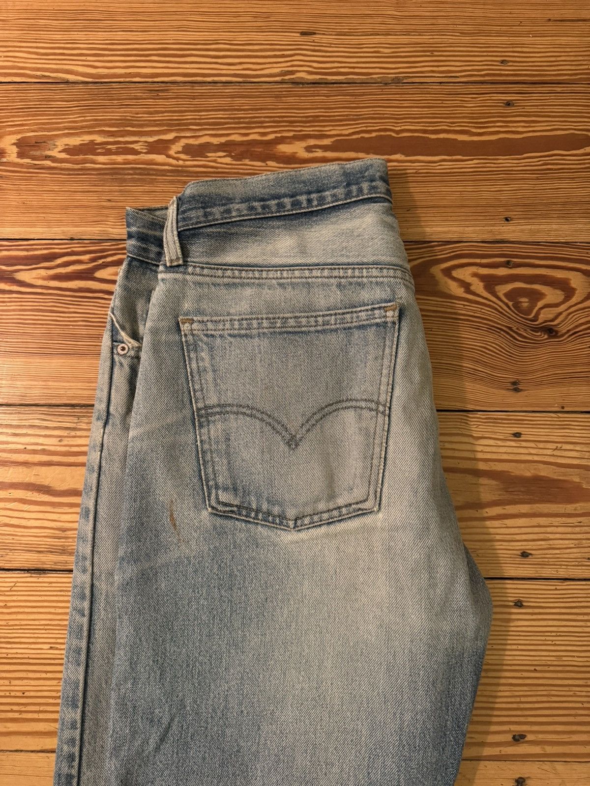 Levi's Distressed 1980s Levi’s orange tab - W36 L32 Size US 36 / EU 52 - 7 Thumbnail
