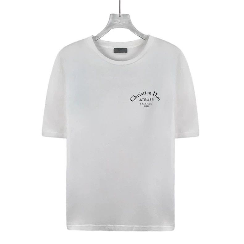 Dior Dior White logo letter print cotton round-neck short-sleev Size US XS / EU 42 / 0 - 1 Thumbnail