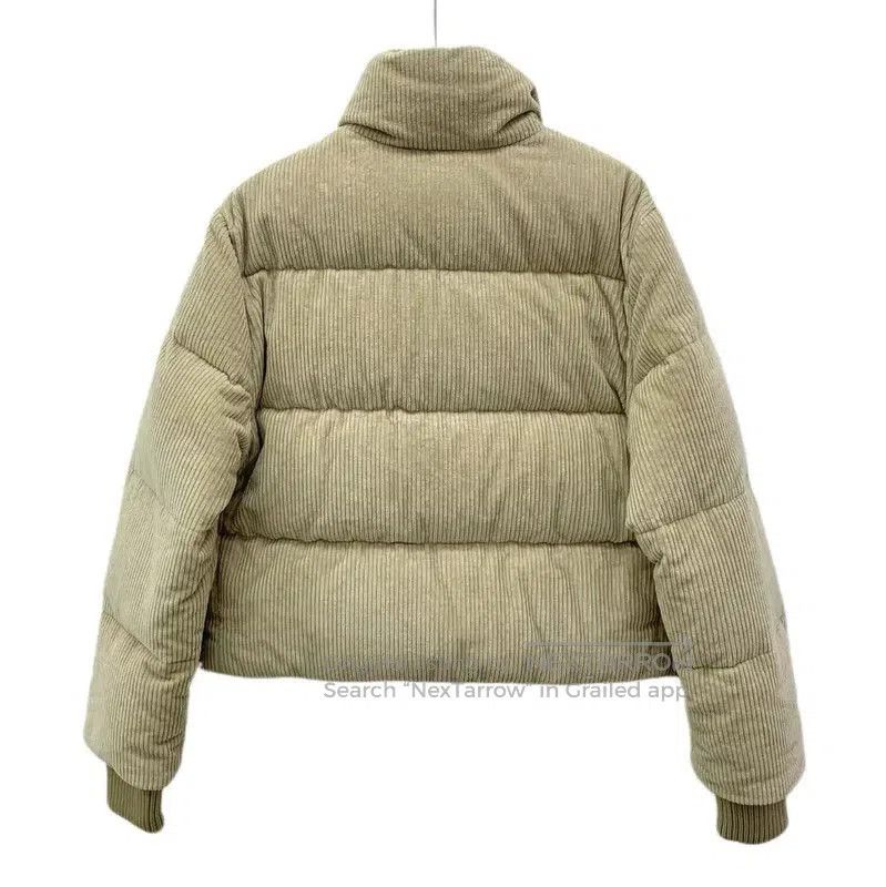 Miu Miu Miu Miu Brown Cotton Women's Puffer Jacket . Size XS / US 0-2 / IT 36-38 - 2 Thumbnail