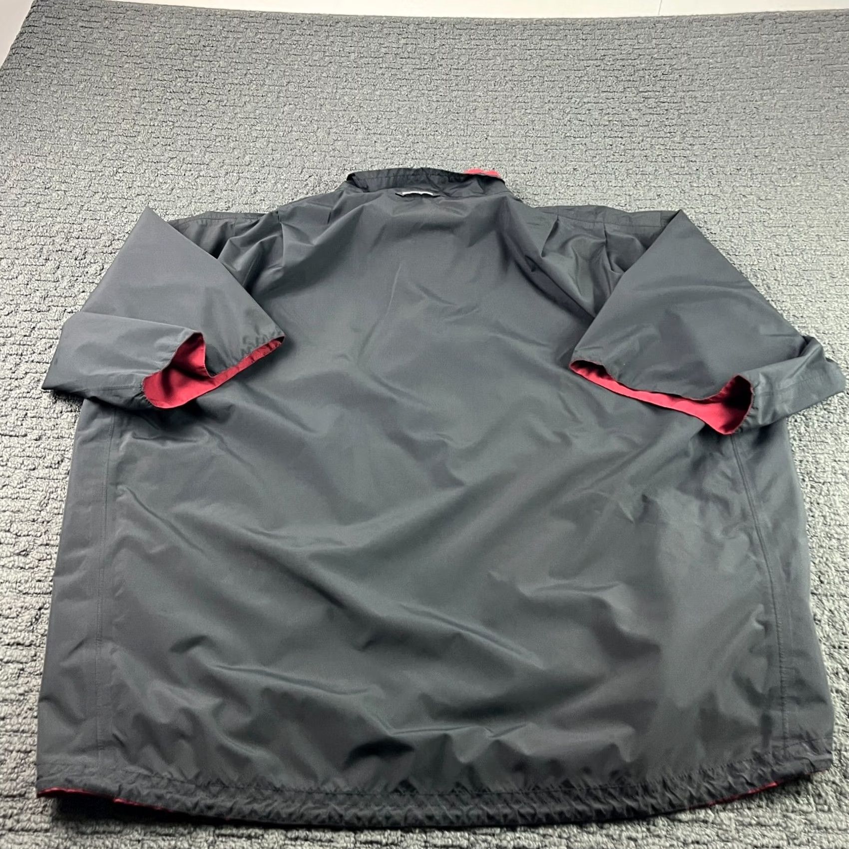Vintage Zero Restriction Jacket Mens XL Black Red Windbreaker Reversible 1/4 Zip Windbreaker Jacket, Reversible, Black, XL, Men, ZR, Windbreaker, 1/4 Zip Size US XL / EU 56 / 4 - 3 Thumbnail
