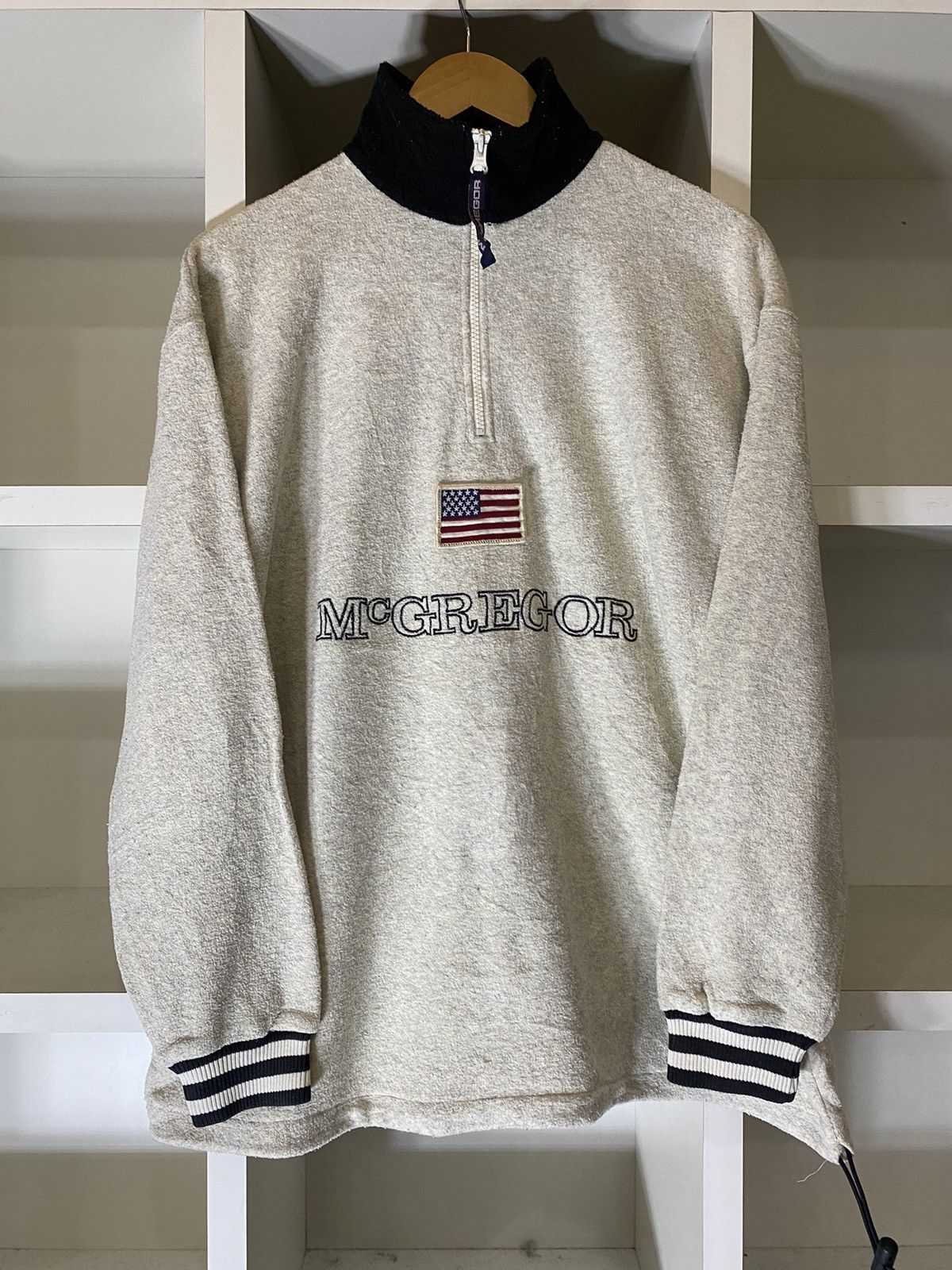 McGregor × Vintage Vintage Mcgregor Fleece Sweater Size US XL / EU 56 / 4 - 1 Thumbnail