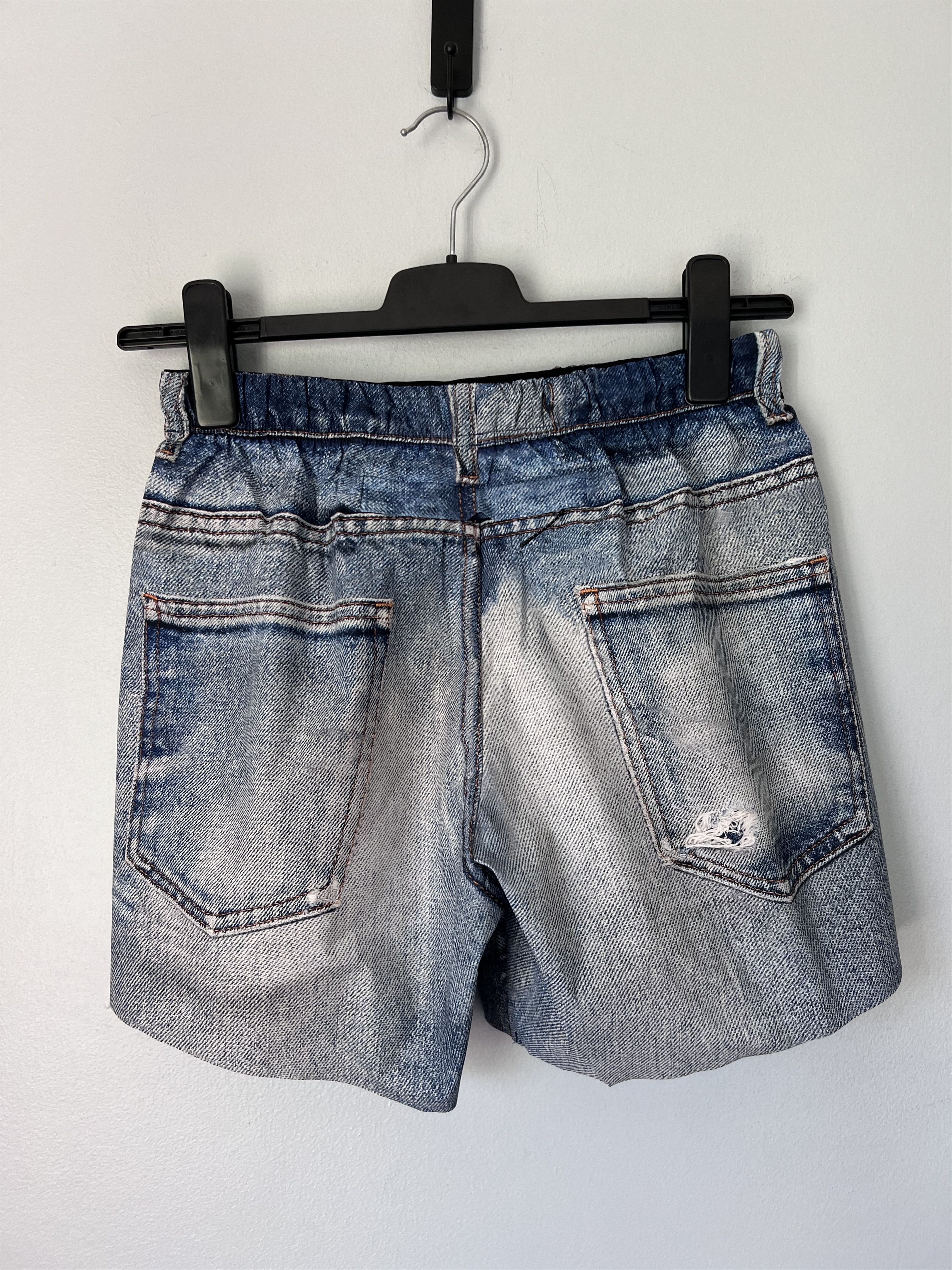 Satisfy Satisfy Running Peaceshell 5 Inch Unlined Shorts Blue Denim Size US 34 / EU 50 - 5 Thumbnail