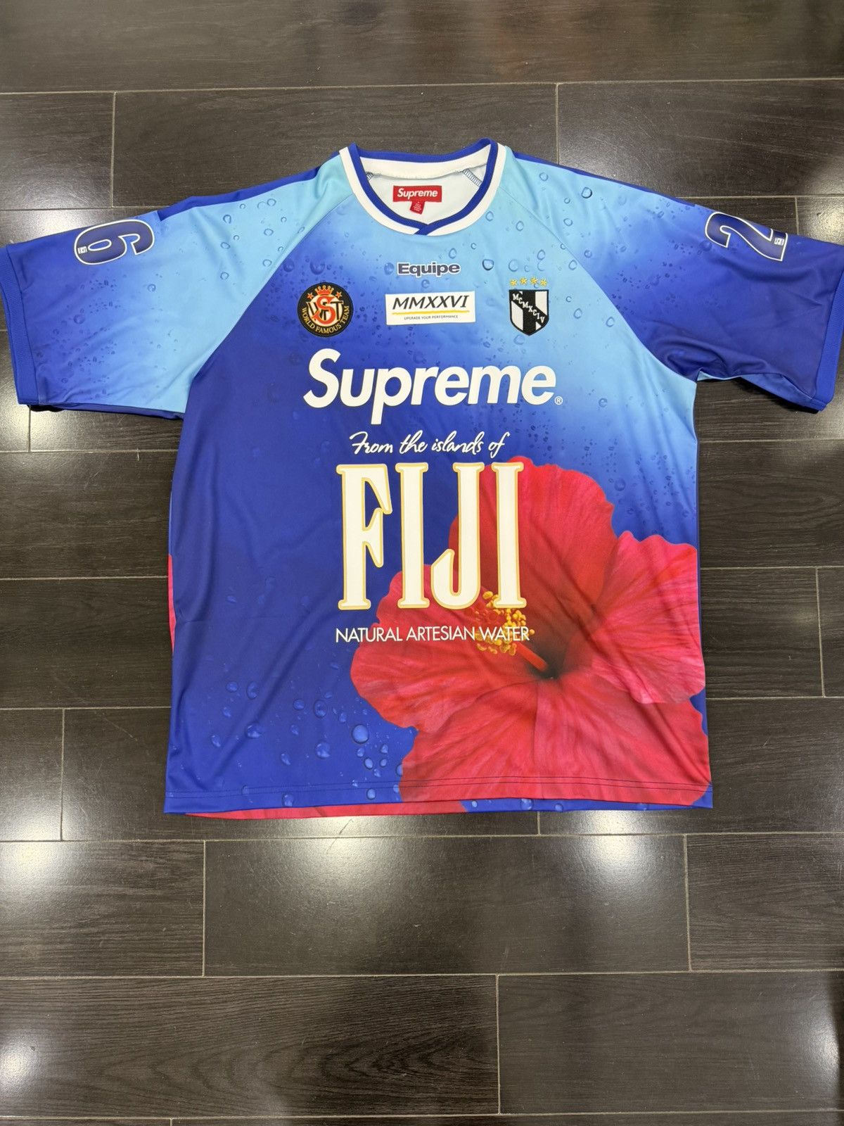 Supreme Supreme Rose Bowl Tournament of Roses Jersey Red #15 | Grailed
