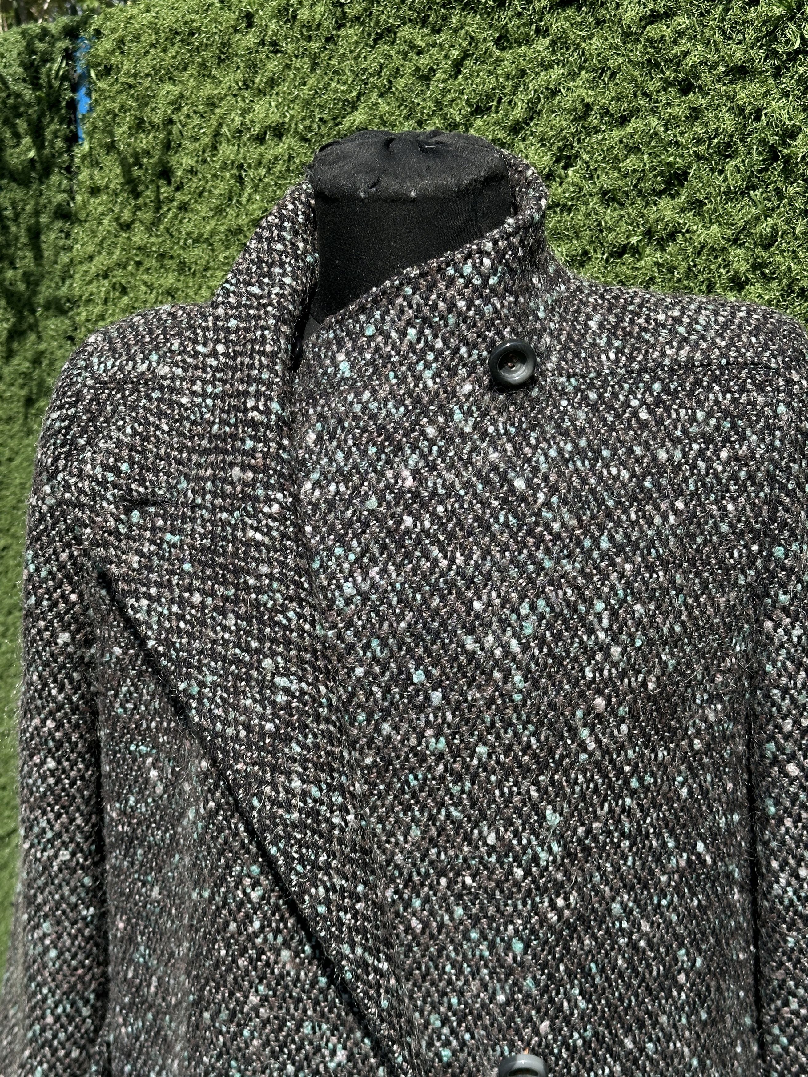 Herno Herno Alpaca Mohair Coat Asymmetric Funnel Neck One Size S M Size M / US 6-8 / IT 42-44 - 8 Thumbnail
