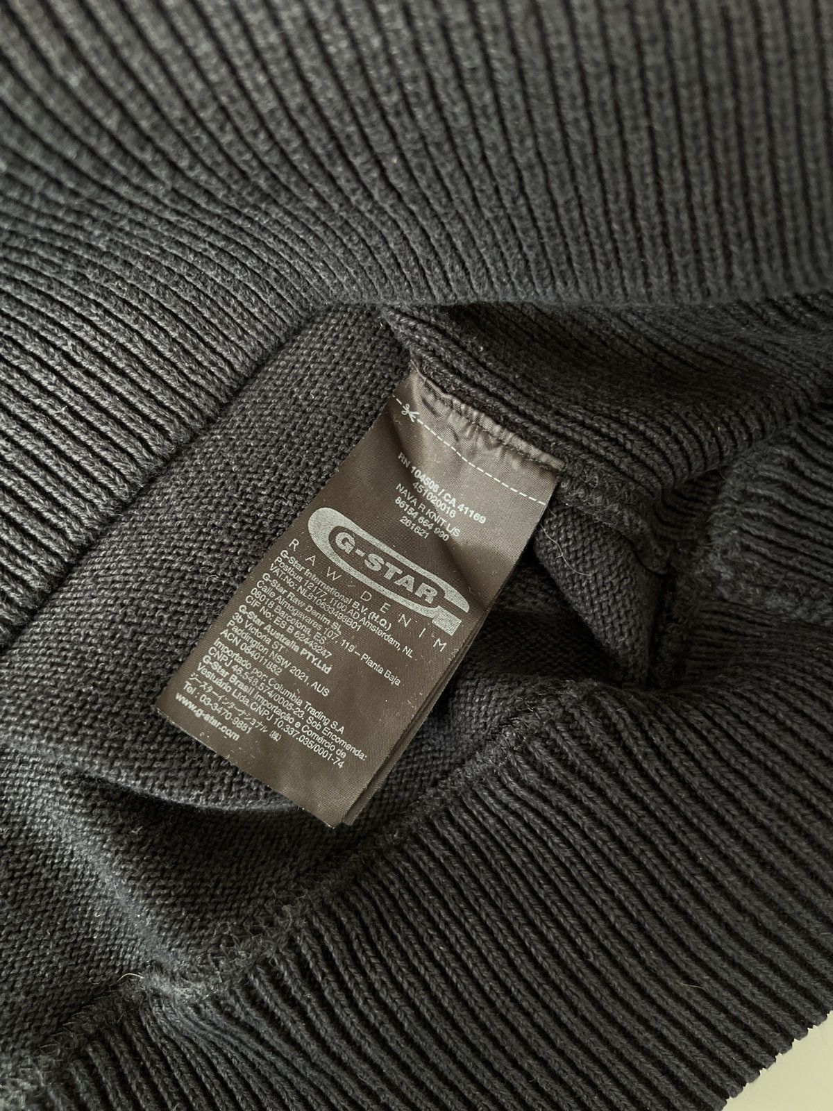 G-Star G-Star Sweater Big Logo Vintage Size US M / EU 48-50 / 2 - 5 Thumbnail