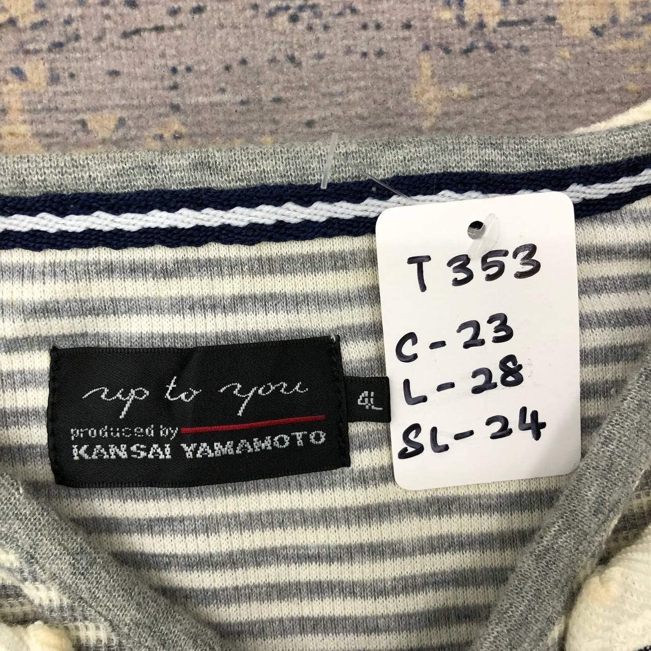 Kansai Yamamoto T353 UP TO YOU x KANSAI YAMAMOTO LONGSLEEVE TEE Size US XL / EU 56 / 4 - 5 Thumbnail