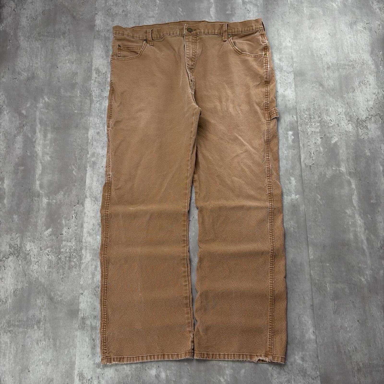 Dickies Y2K Tan Dickies Grunge Baggy Carpenter Skater Pants Size US 38 / EU 54 - 4 Thumbnail