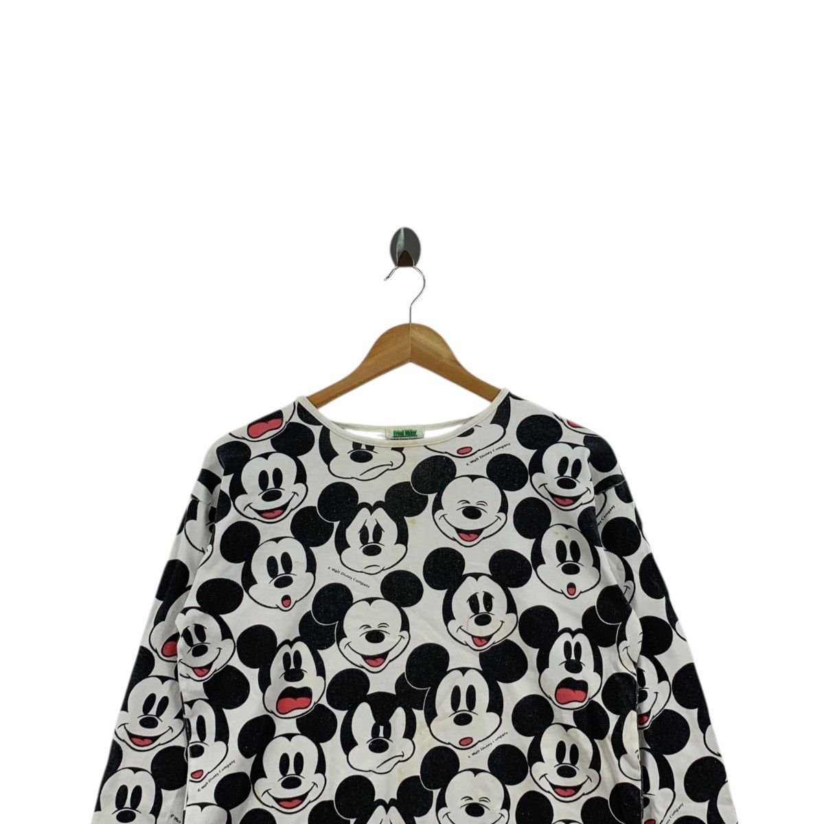 Disney Vintage 80’ DISNEY MICKEY MOUSE Tokyo Disneyland Tee Shirt Size S / US 4 / IT 40 - 2 Thumbnail