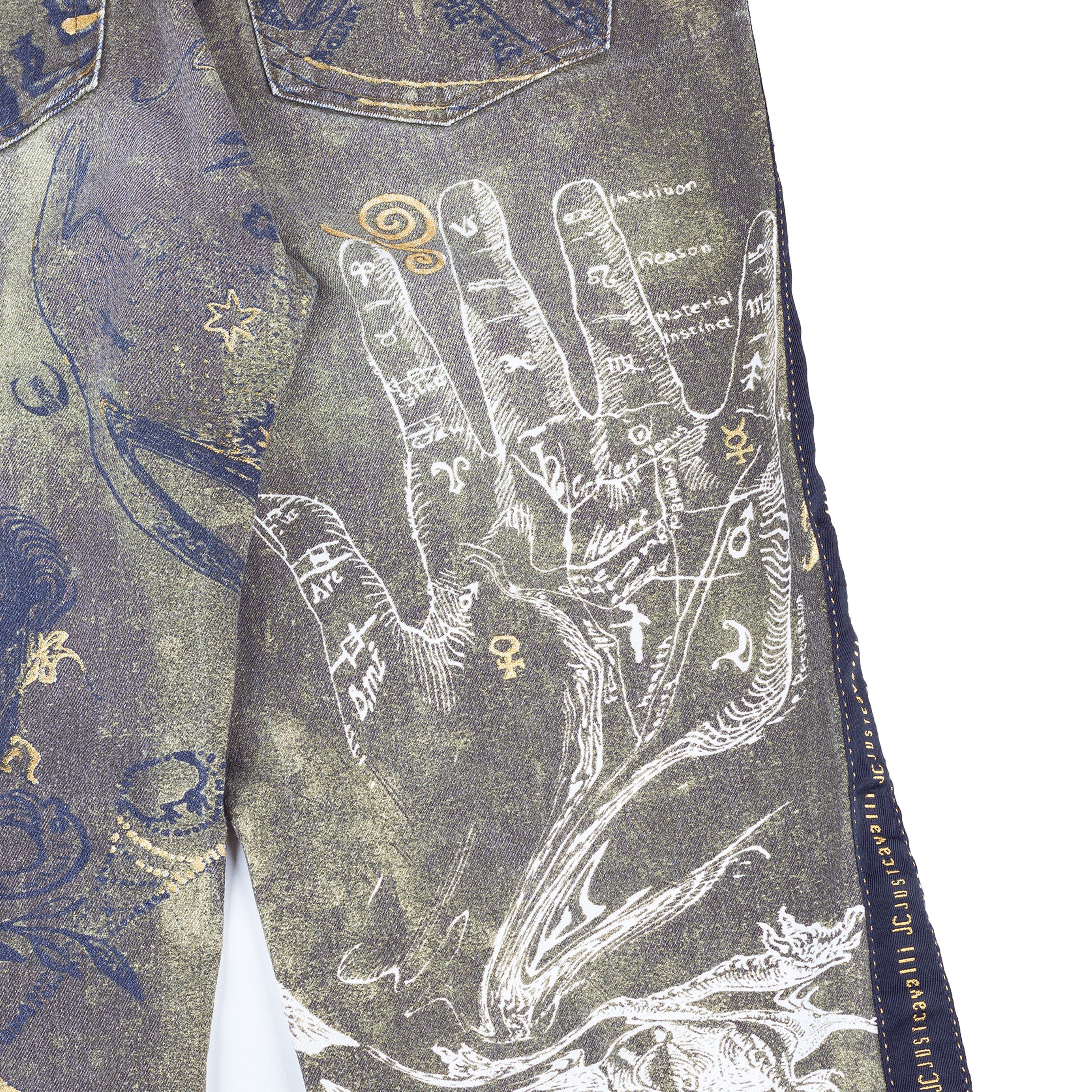 Just Cavalli Just Cavalli AW 2003 Astrology Vintage Pants (M) Size US 27 - 4 Thumbnail
