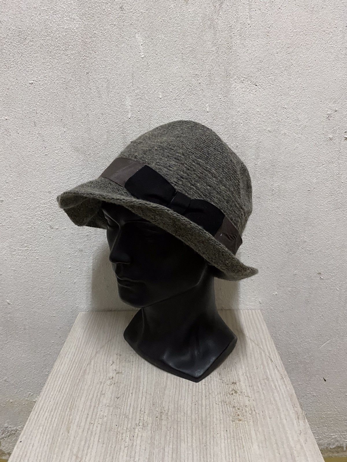 Japanese Brand Japanese Brand Plain Bucket Hat Size ONE SIZE - 3 Thumbnail