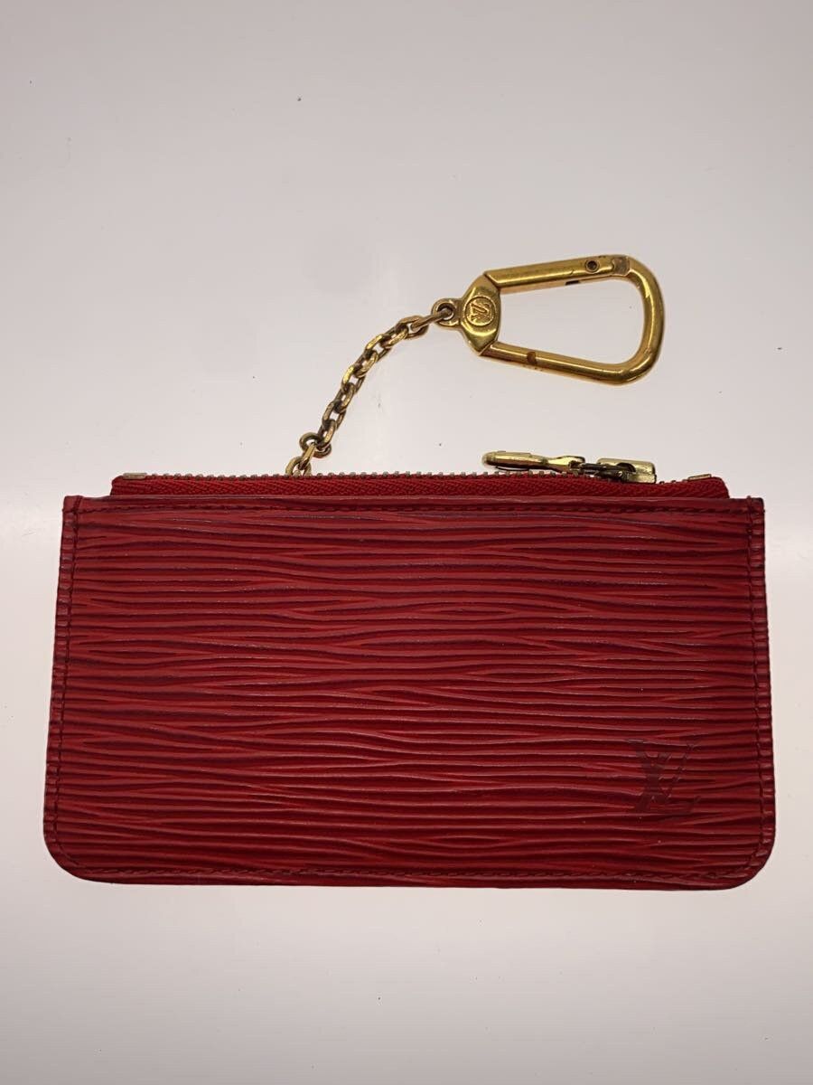 Louis Vuitton Louis Vuitton Epi Pochette Cre Leather Plain Red Size ONE SIZE - 4 Thumbnail