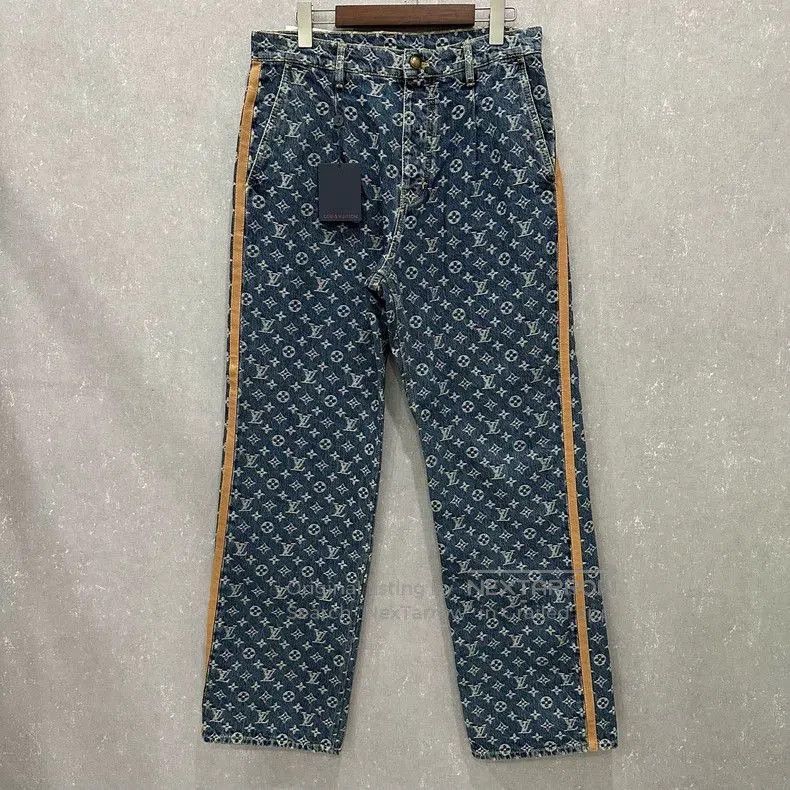 Louis Vuitton Louis Vuitton Monogram Denim Jeans. Size US 31 - 1 Thumbnail
