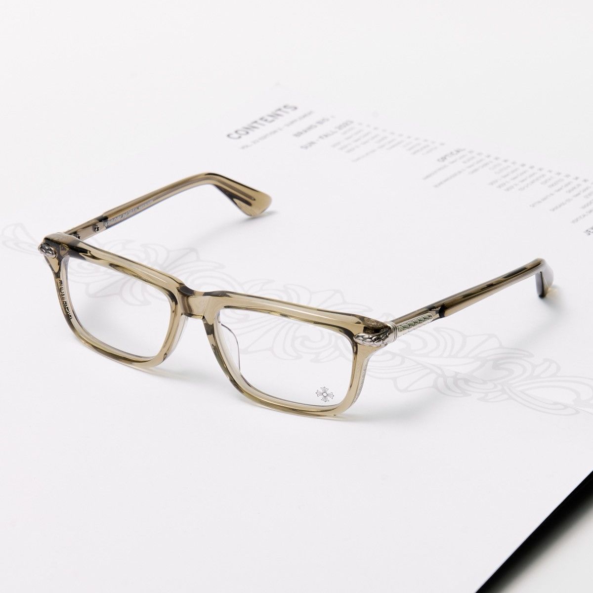 Chrome Hearts CHROME HEARTS LITTLE DINGER ARMY GLASSES Size ONE SIZE - 2 Thumbnail