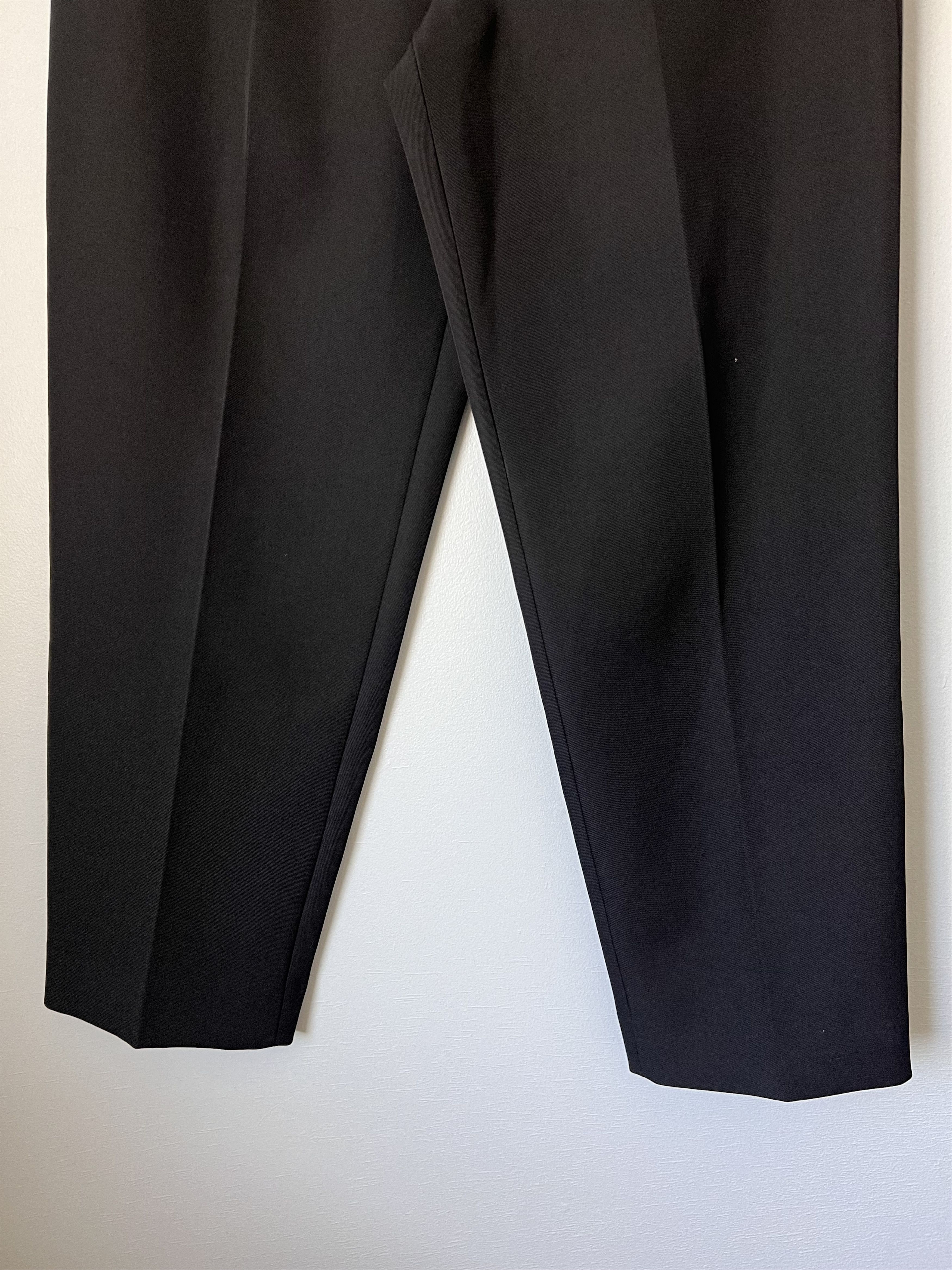 Fear of God Fear of God Wool Single Pleat Relaxed Trousers in Black Size US 32 / EU 48 - 3 Thumbnail