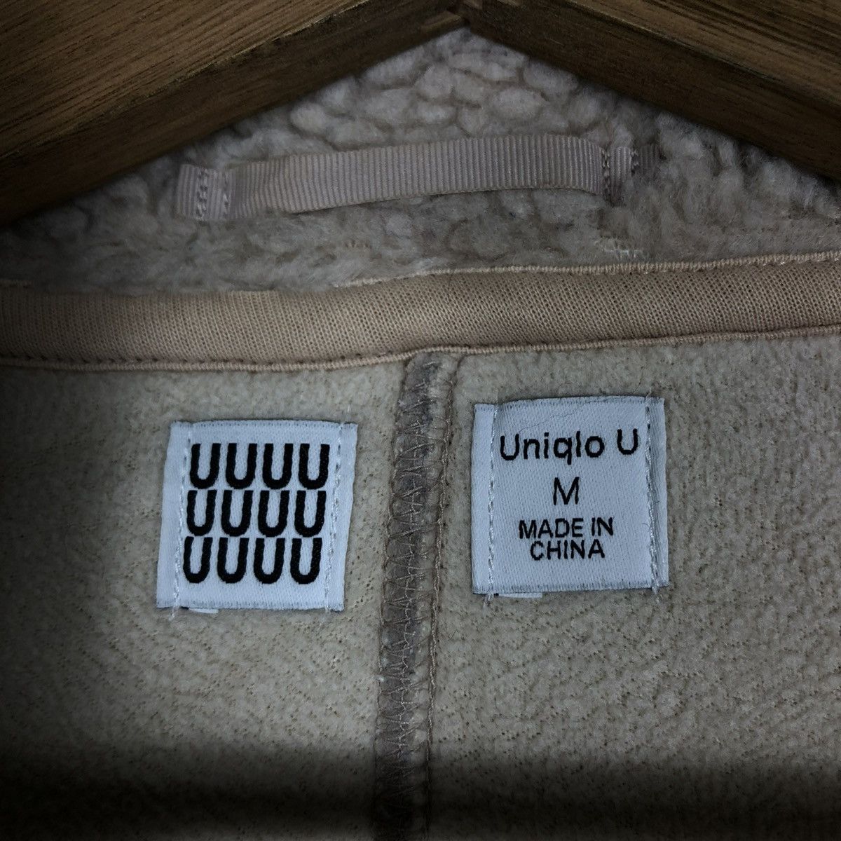 Japanese Brand 📌VINTAHE BOMBER JACKET FLEECE HIGH COLLAR UNIQLO UNDERCOVER Size US M / EU 48-50 / 2 - 18 Thumbnail