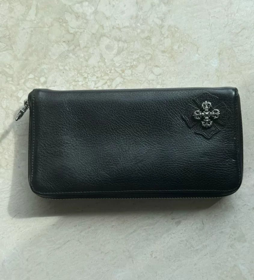 Chrome Hearts chrome hearts flame cross long wallet Size ONE SIZE - 1 Thumbnail
