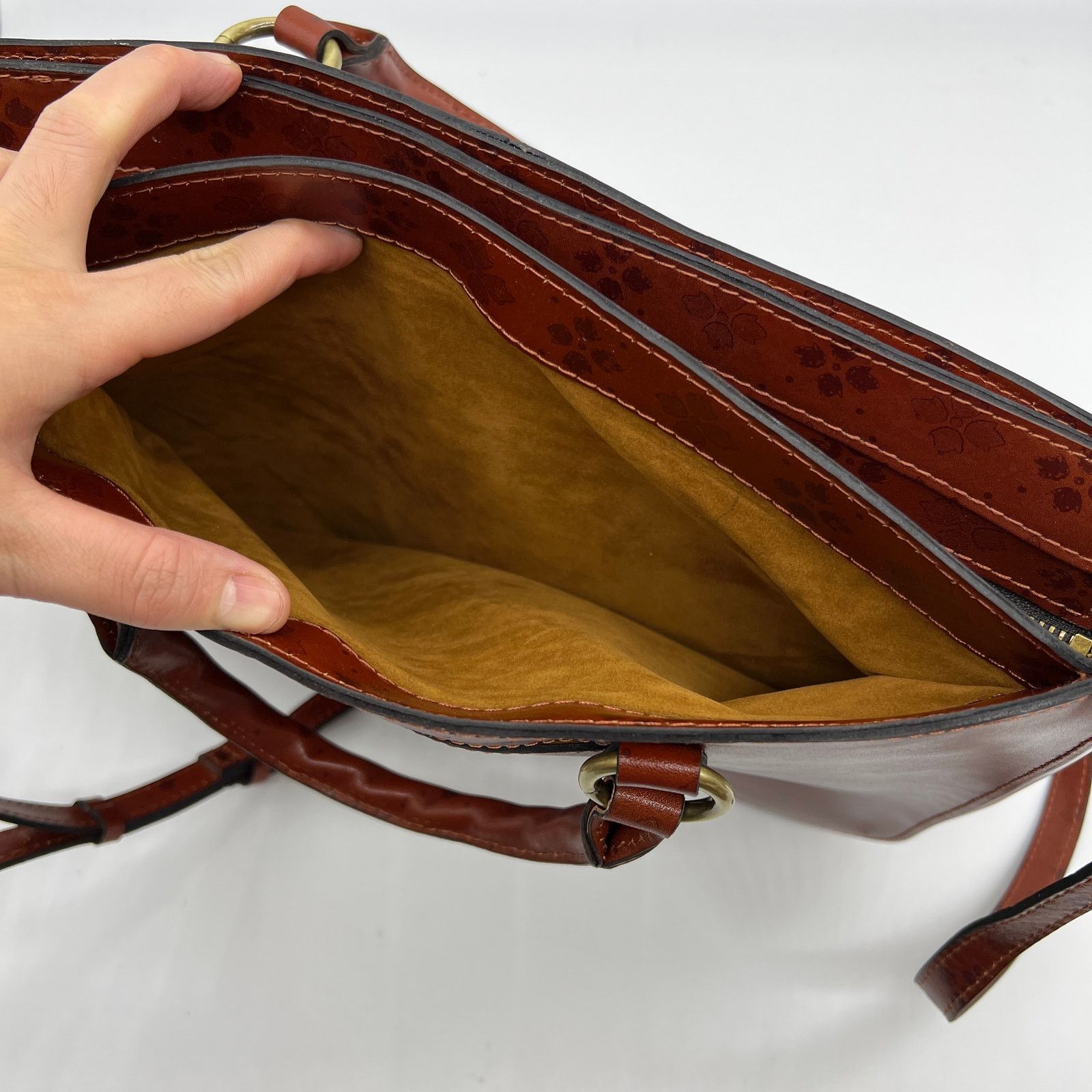 Other Patricia Nash Leather Solene Satchel with Crossbody Stra Size ONE SIZE - 7 Thumbnail