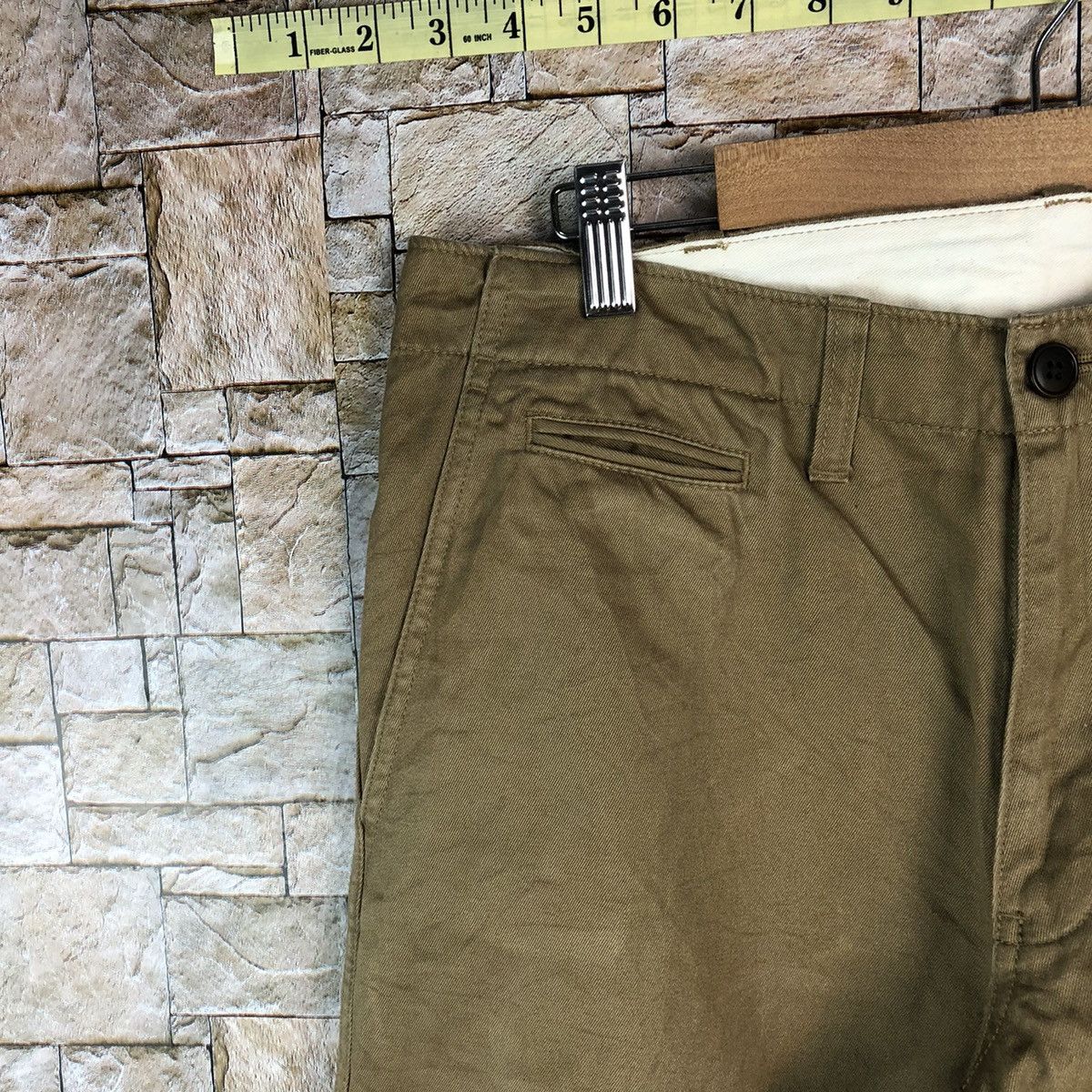 Japanese Brand Uniqlo Brown Casual Pants #A1145 Size US 31 - 7 Thumbnail