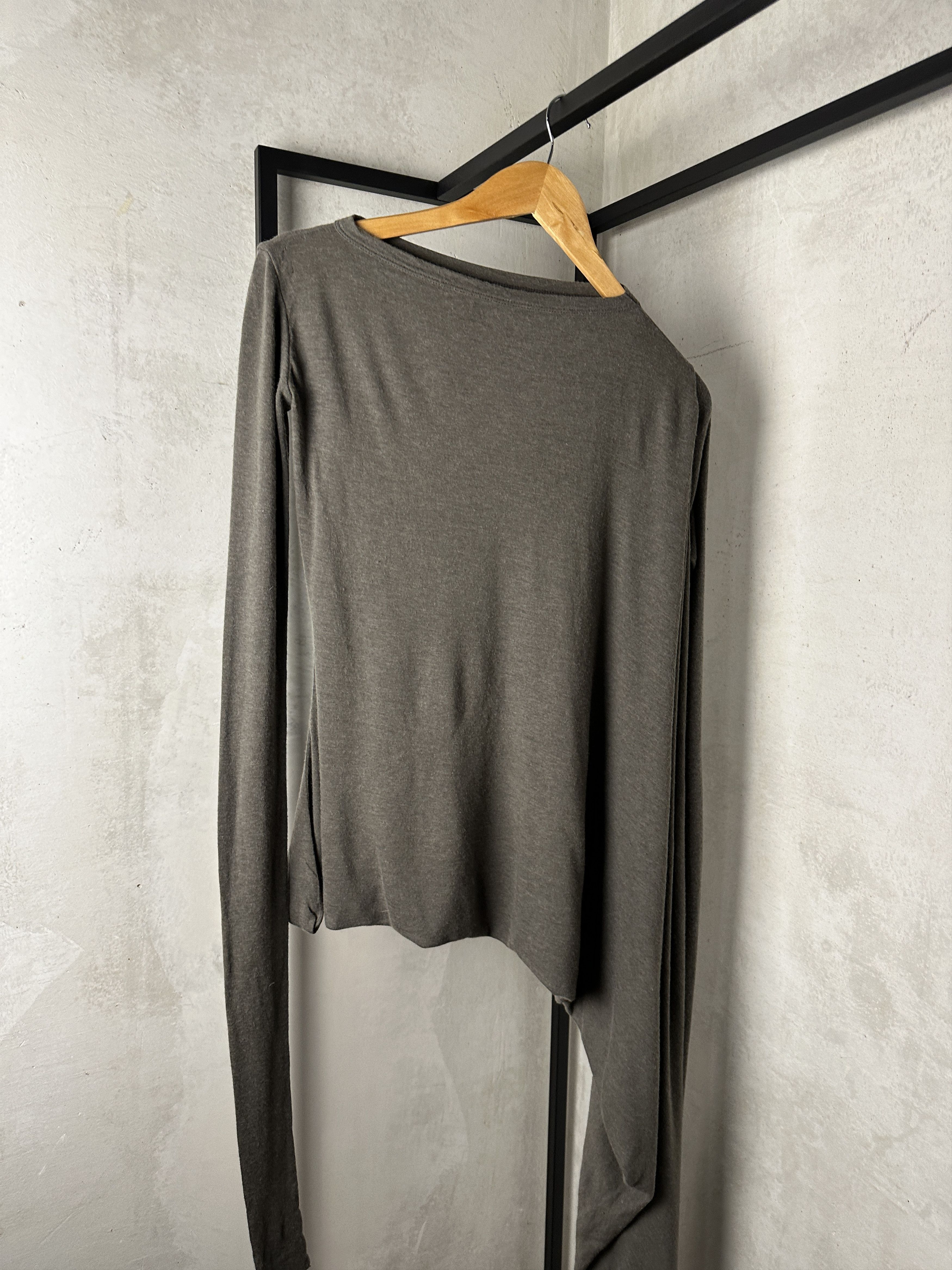 Rick Owens Rick Owens Lilies FW16 Darkdust Wool Drape Midi Dress Size XS / US 0-2 / IT 36-38 - 5 Thumbnail