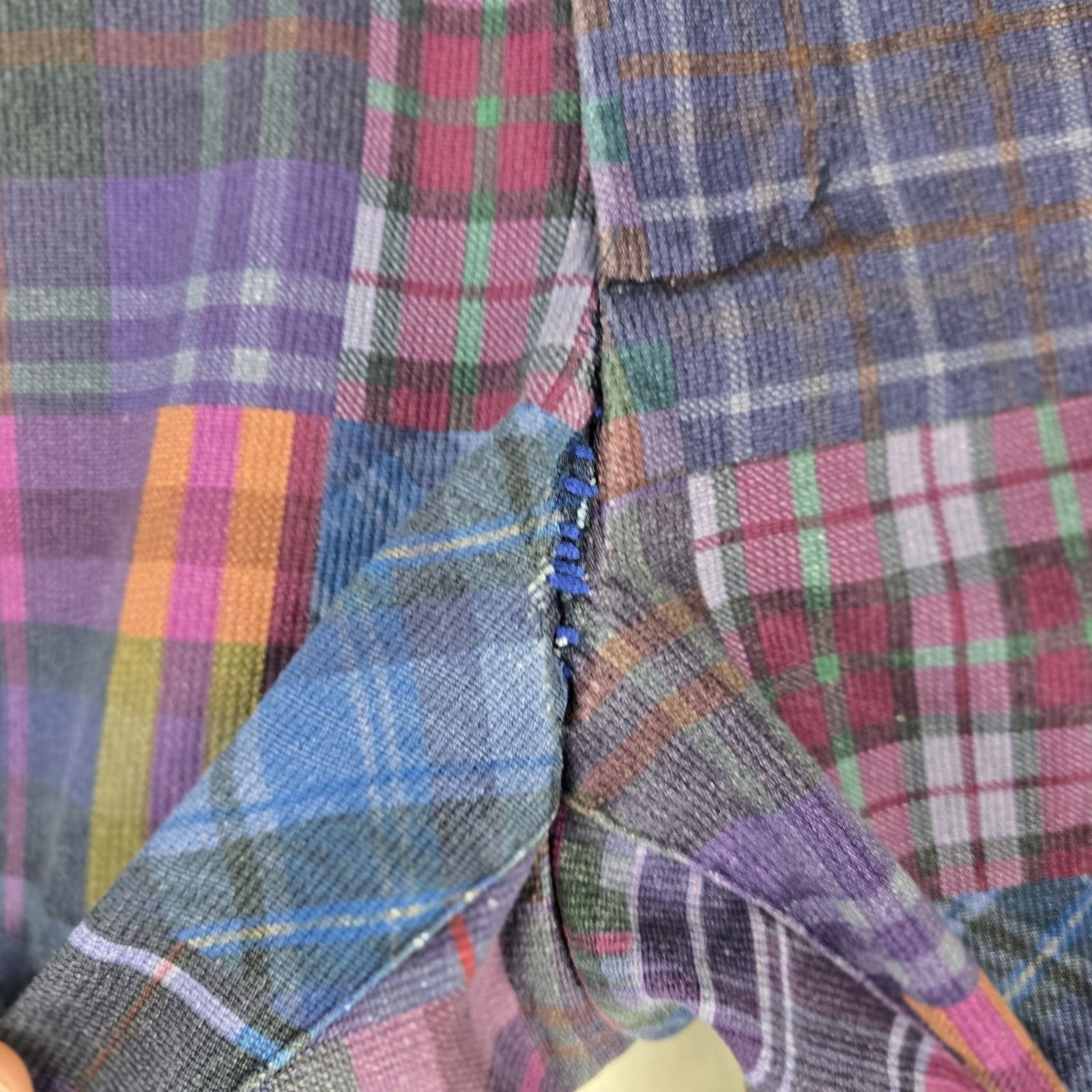 Teddy Fresh TEDDY FRESH Plaid Pants Size 36 36x28 Golf SEE PICS FLAW Size US 36 / EU 52 - 5 Thumbnail