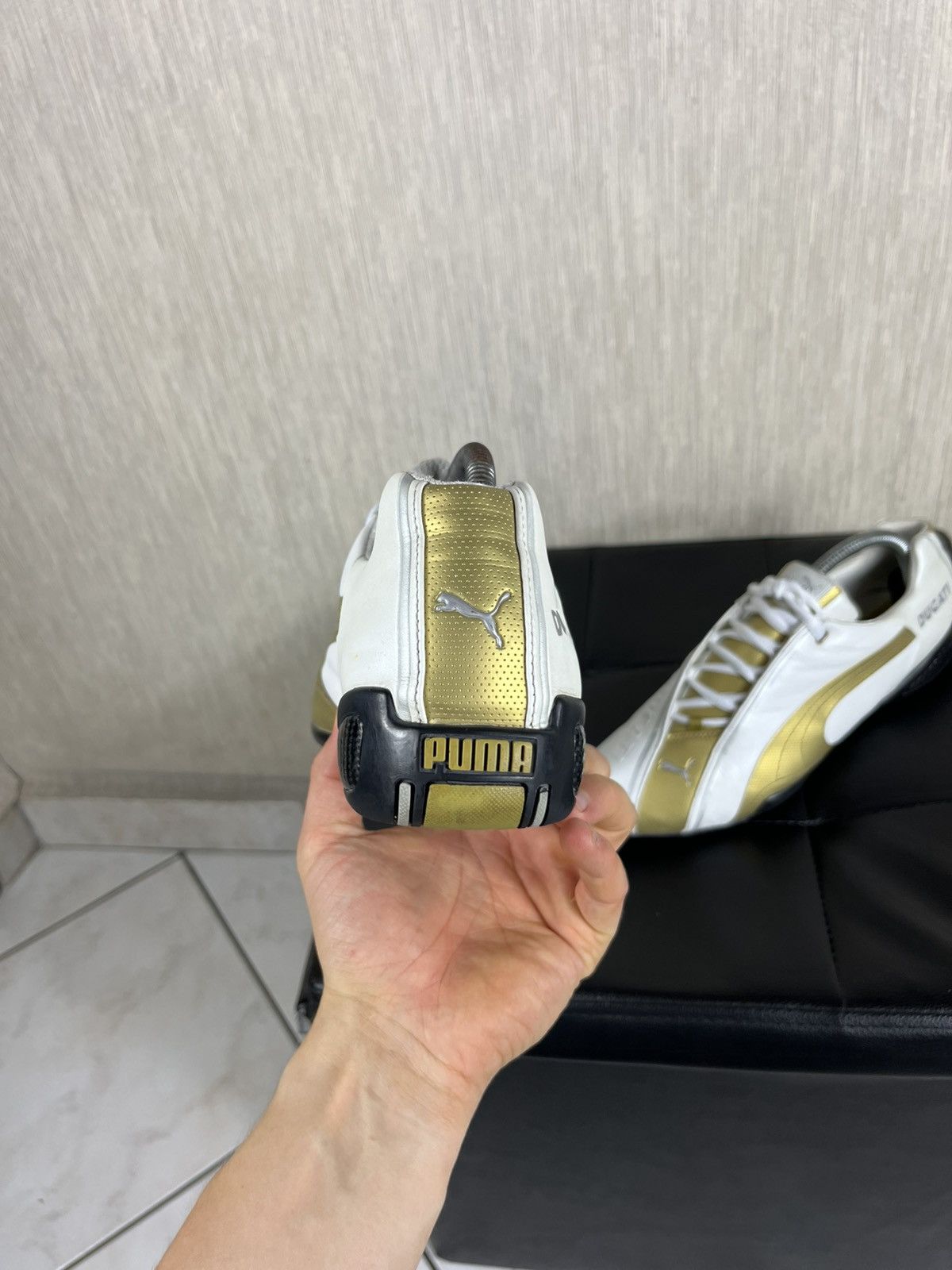 Mercedes-Benz × Puma Vintage Puma x Ducati speed cat y2k gold racing shoes retro Size US 8.5 / EU 41-42 - 12 Thumbnail