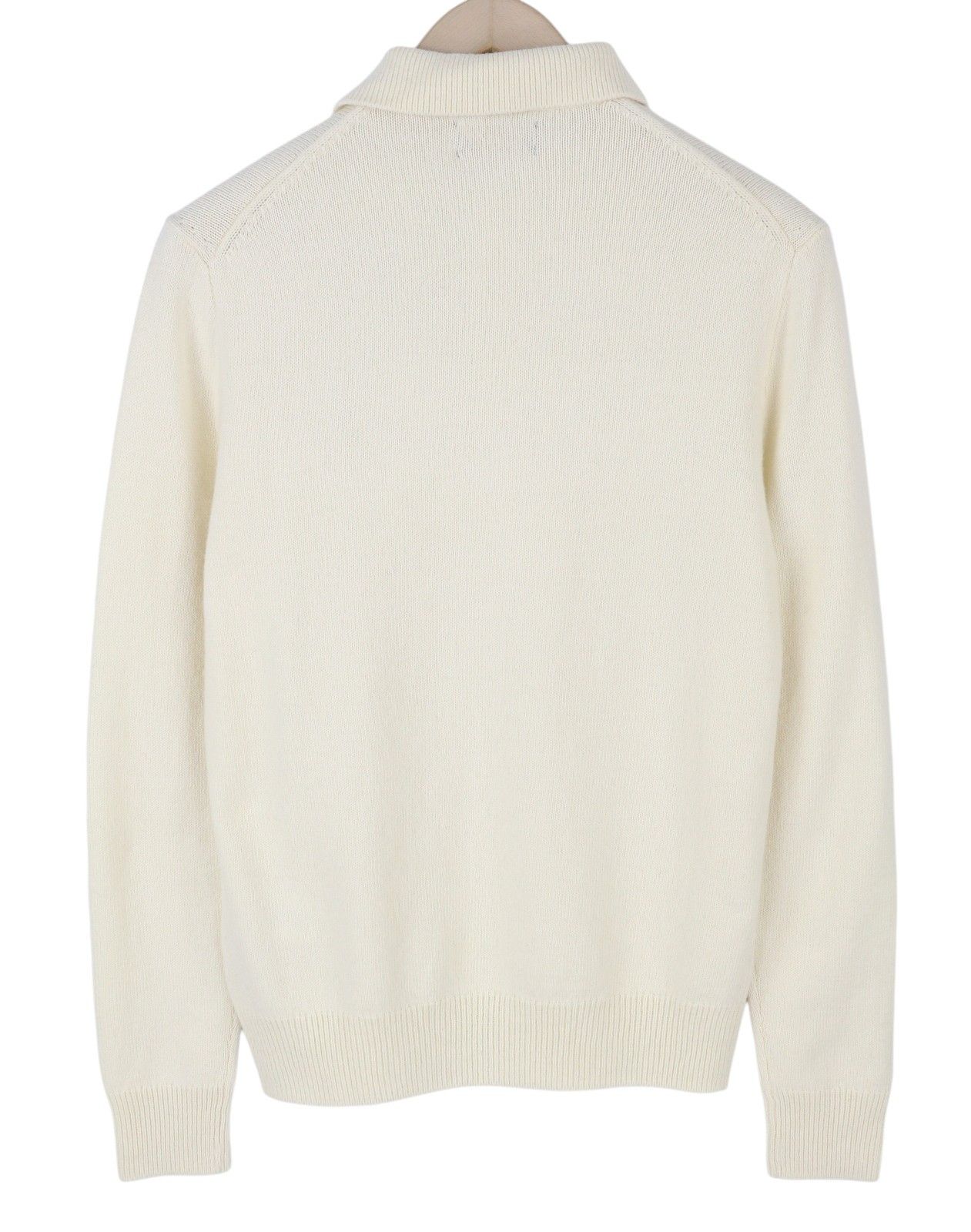Ralph Lauren CREAM XS Wool Blend Polo Neck Pullover 86930 Size US XS / EU 42 / 0 - 2 Thumbnail