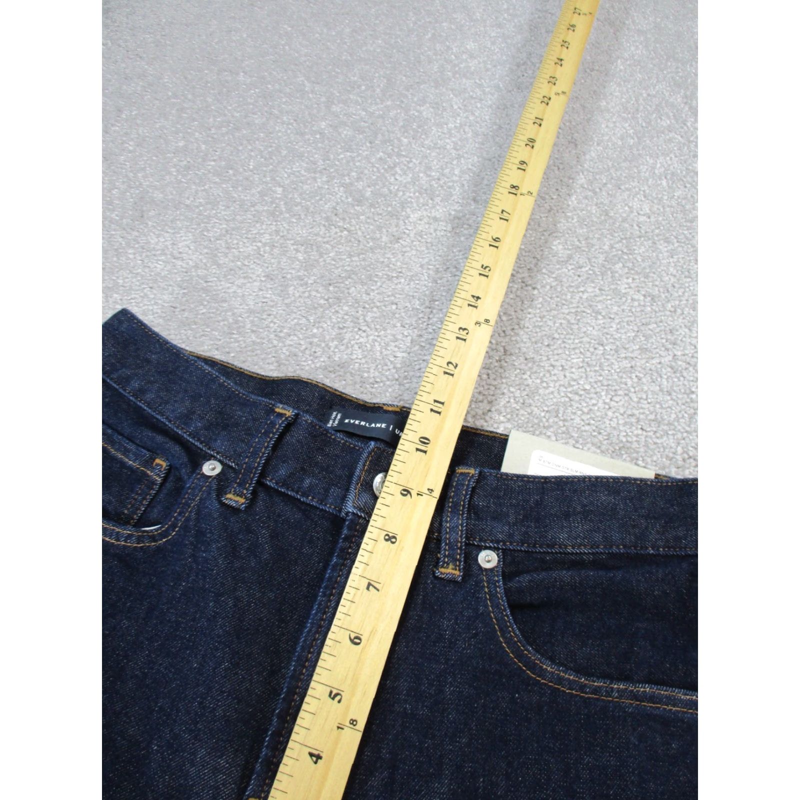 Everlane Everlane Jeans Mens Slim 30 Dark Wash Denim 30X34 NEW Blue Inseam 34 Regular Size Type: Jeans Size US 30 / EU 46 - 6 Thumbnail