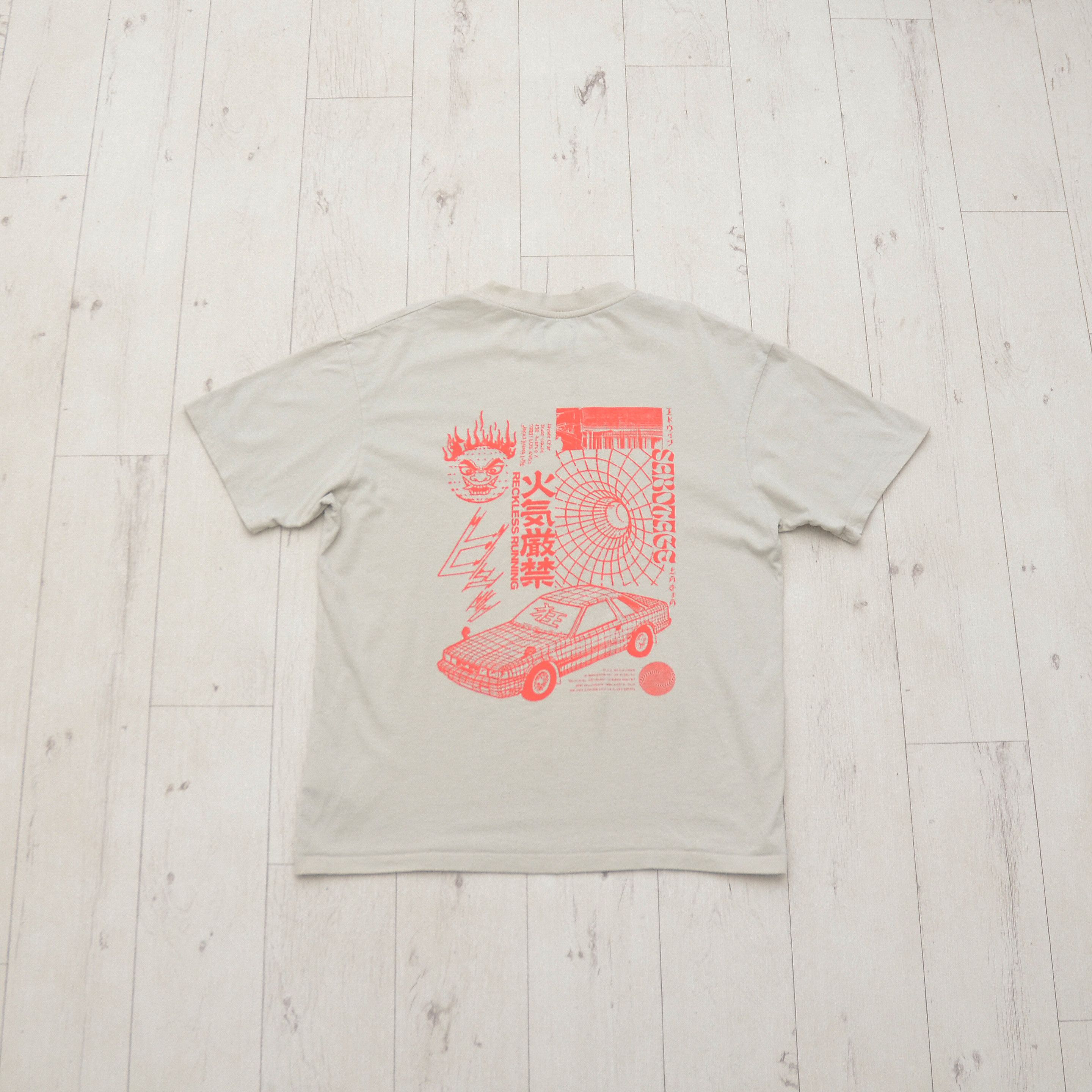 Edwin Edwin Tokyo Sabotage T-Shirt Pelican Oversized Jaspens Cars Size US M / EU 48-50 / 2 - 9 Thumbnail