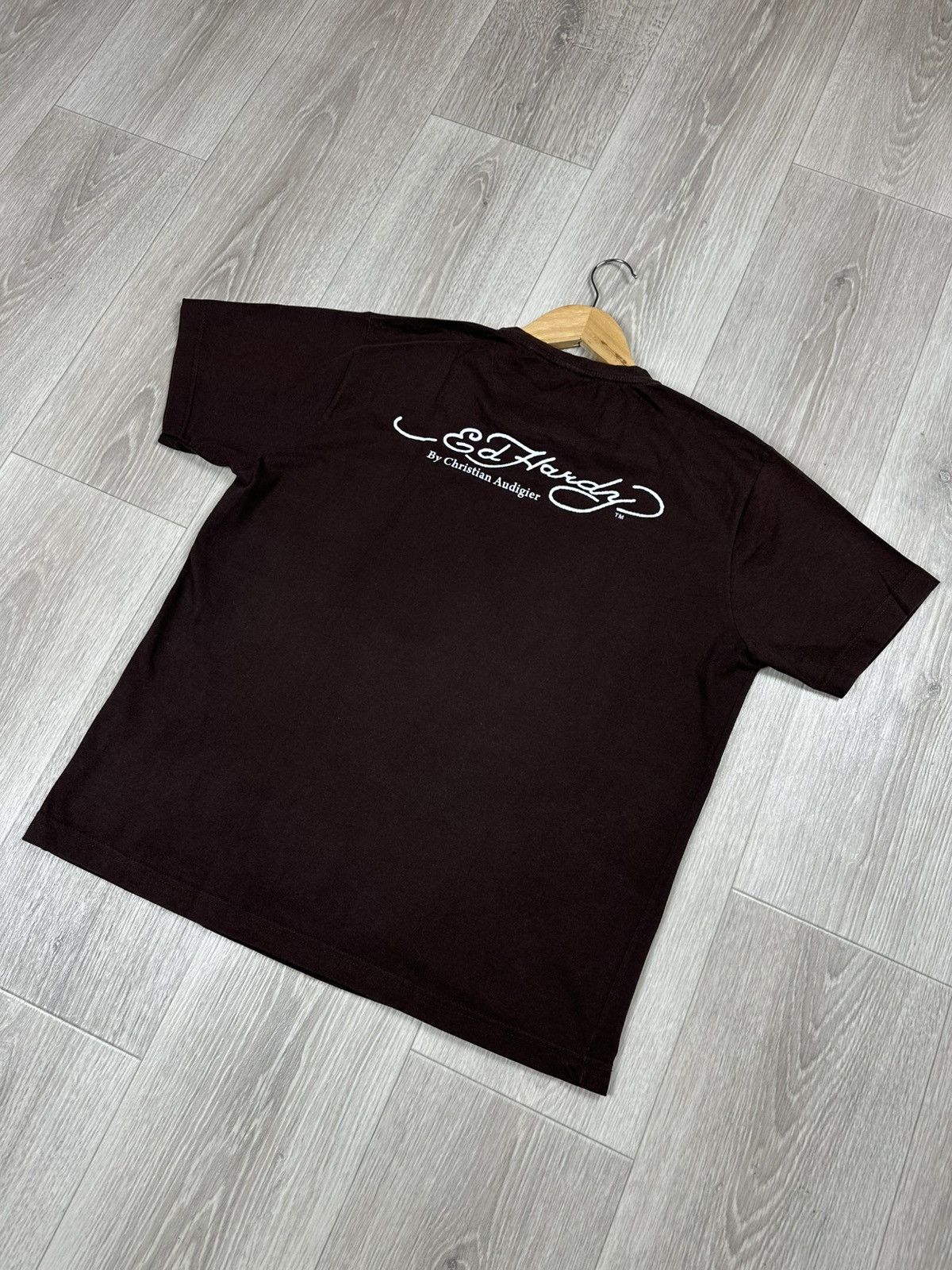 Ed Hardy Men’s Vintage Ed Hardy by Christian Audigier T-Shirt Y2K Size US M / EU 48-50 / 2 - 6 Thumbnail