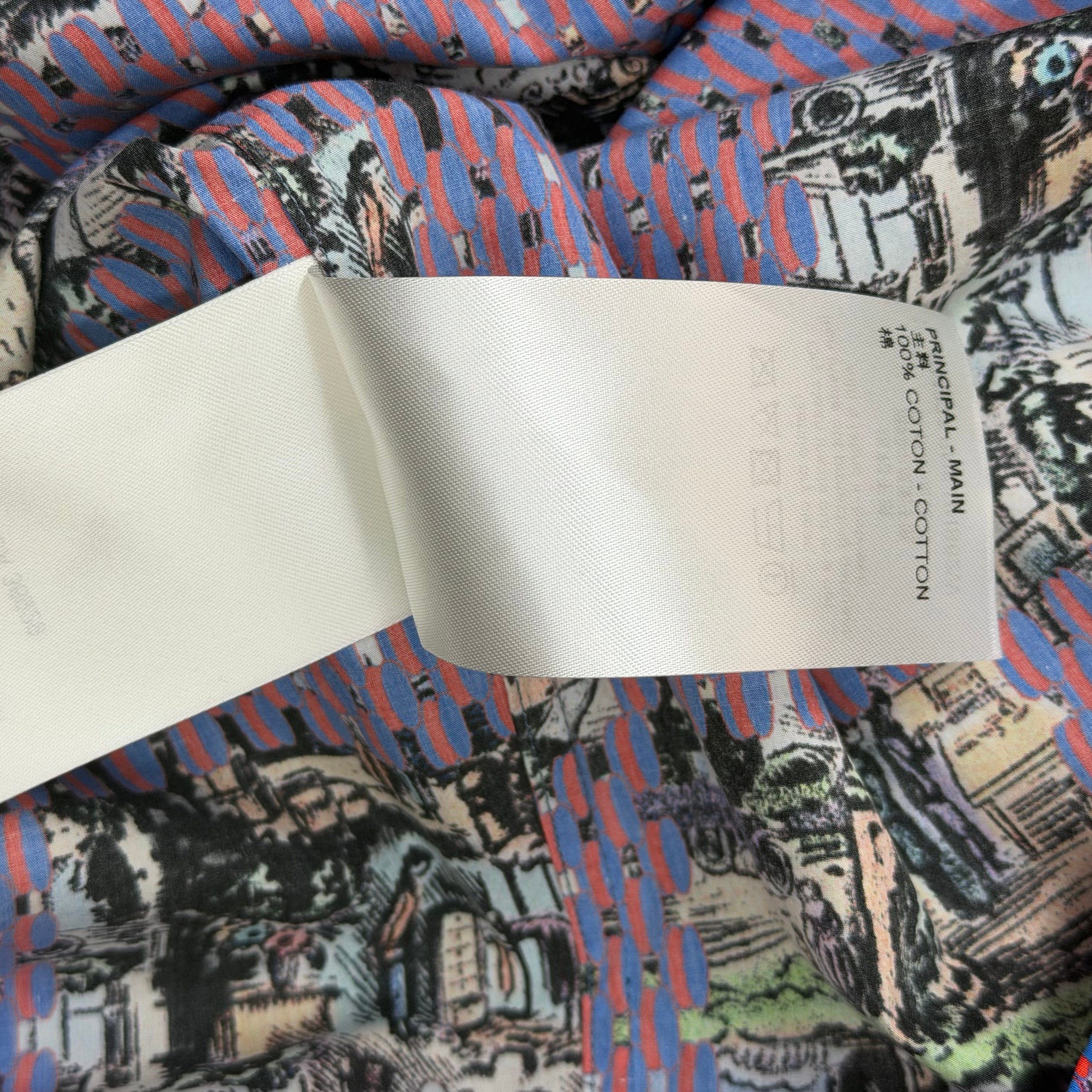 Louis Vuitton Louis Vuitton Damier Printed Shirt L Size US L / EU 52-54 / 3 - 8 Thumbnail