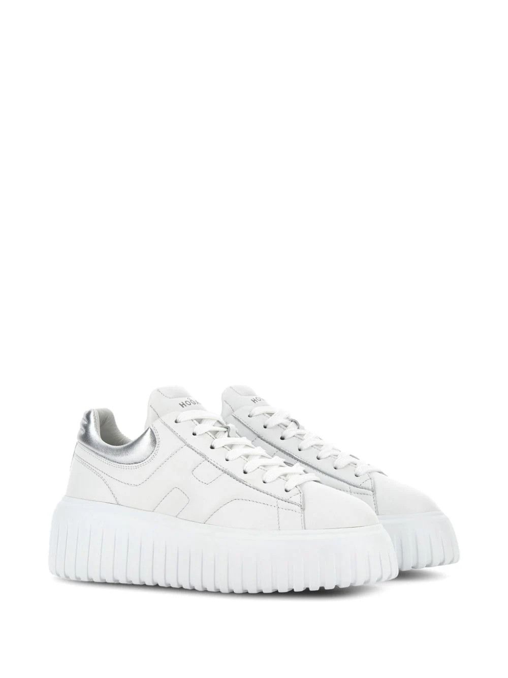 Hogan o1s22i1n1024 H-Stripes Low-Top Sneakers in White Size US 10 / IT 40 - 2 Thumbnail