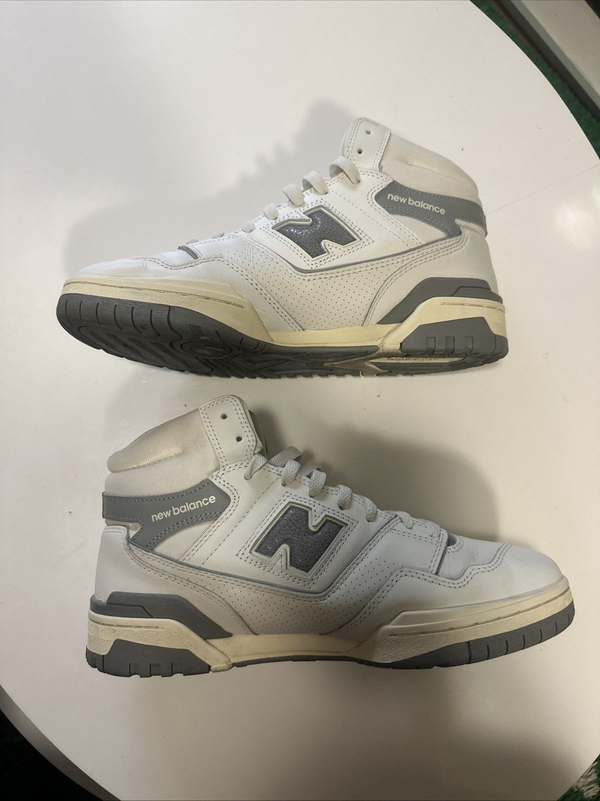 New Balance Men New Balance Aime Leon Dore 650 White Silver 9.5 BB650RA1 Size US 9.5 / EU 42-43 - 5 Thumbnail